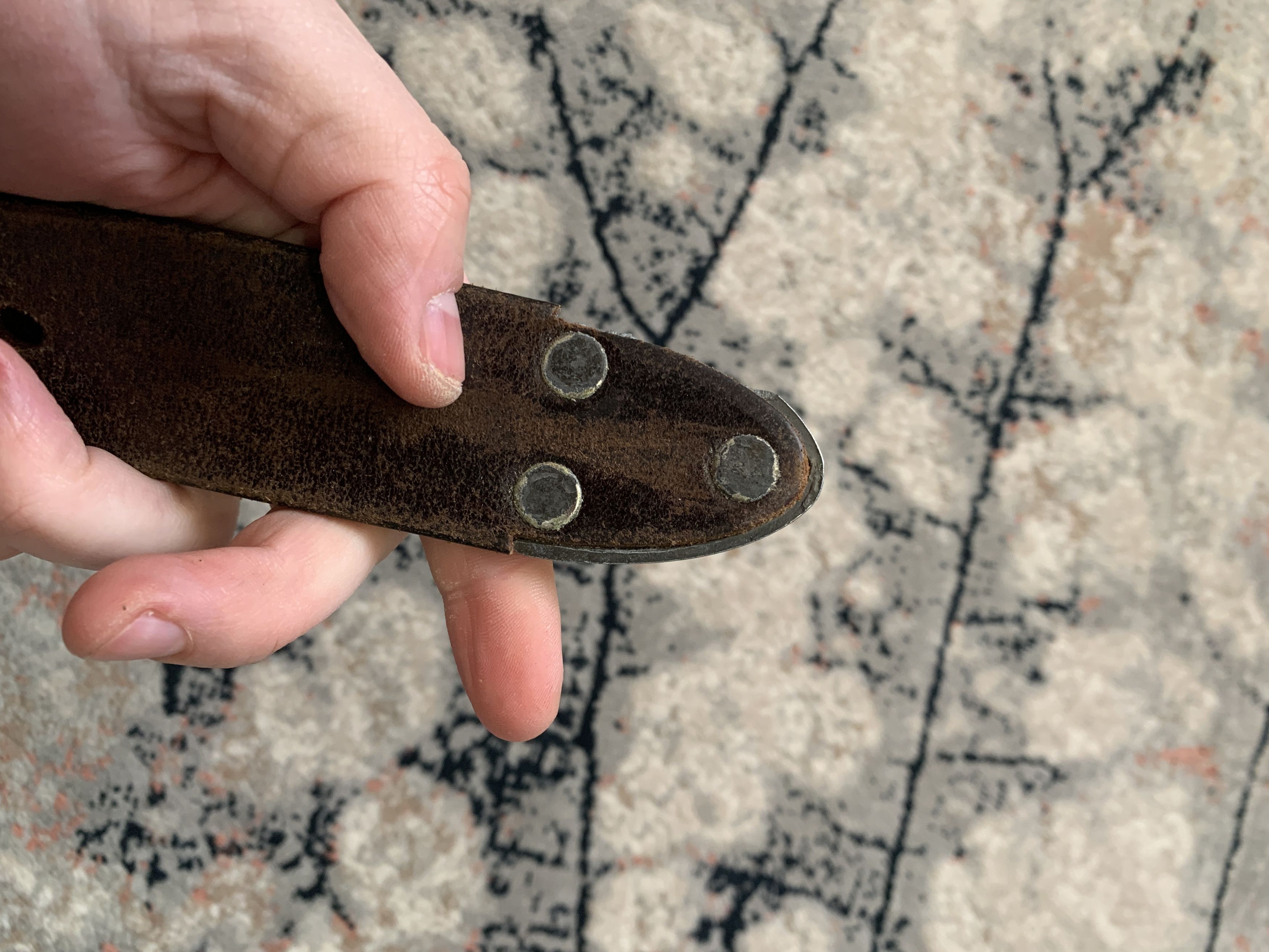 Vintage William & Delvin Leather Vintage Belt Size ONE SIZE - 5 Thumbnail