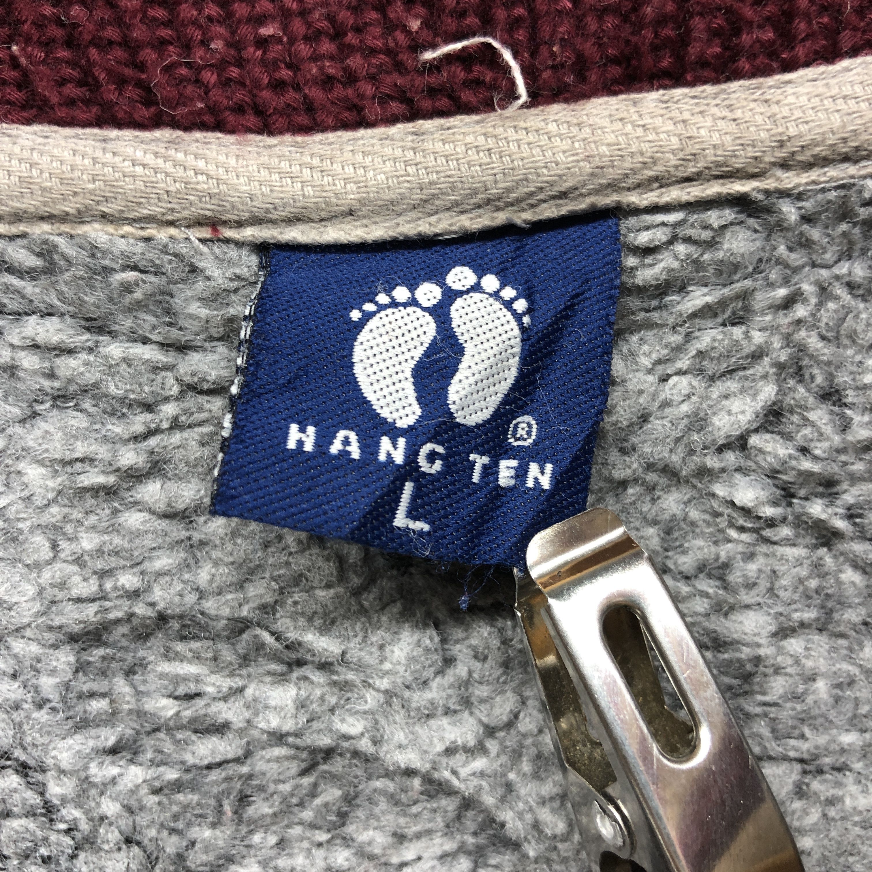 Hang Ten HANG TEN SINCE 1960 Zipper Fleece #0174/I Size US L / EU 52-54 / 3 - 5 Thumbnail
