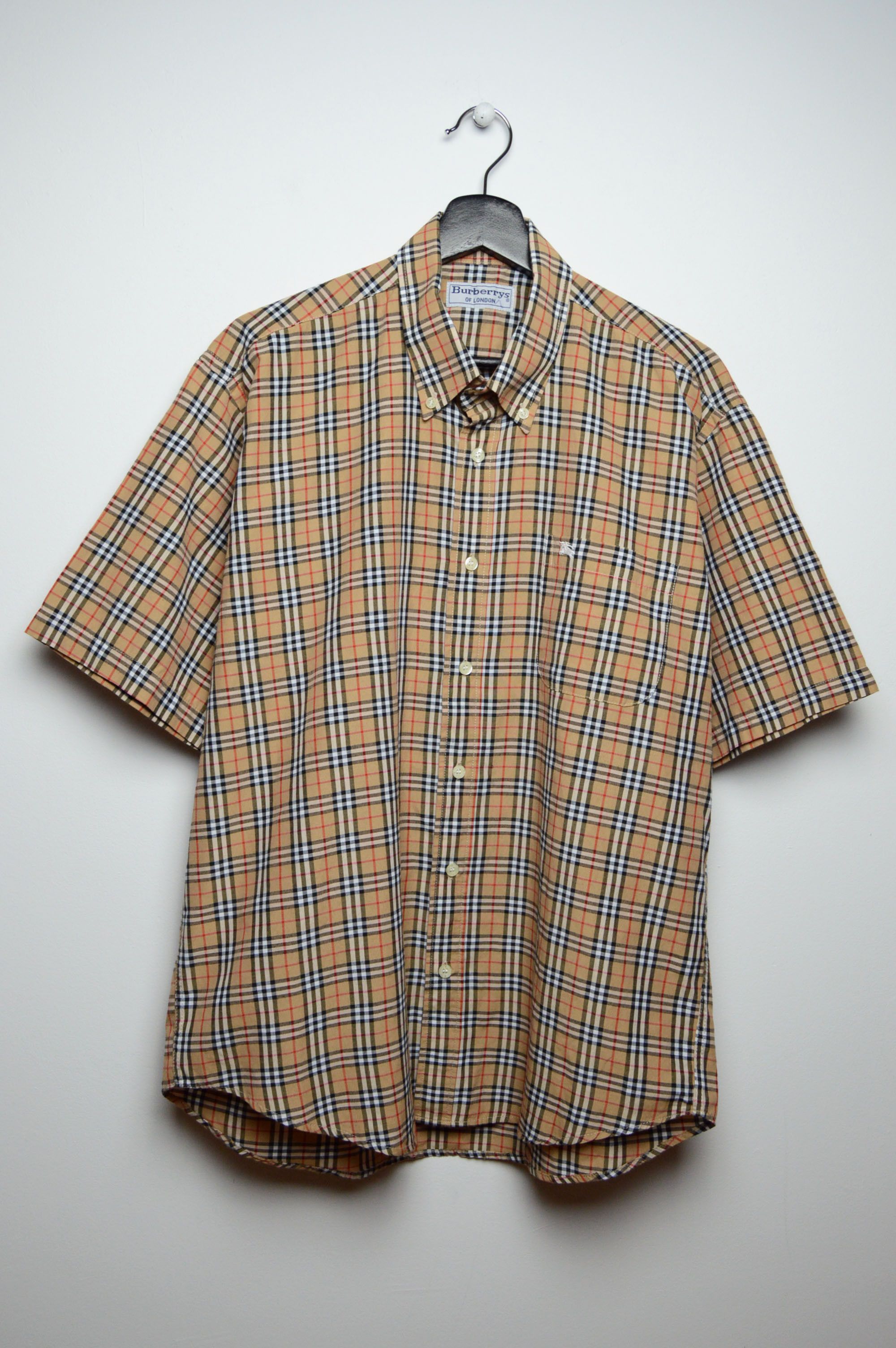 Burberry burberry camel shirt vintage nova checkered shirt Size US L / EU 52-54 / 3 - 2 Thumbnail