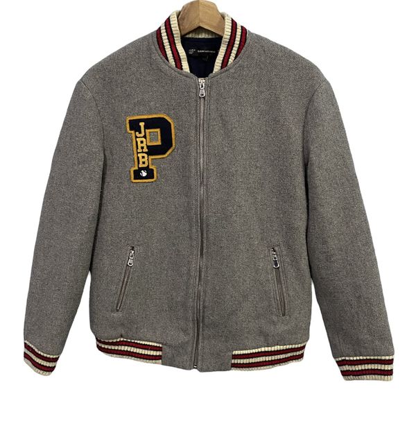 Zara ZARA Wool Varsity Jacket Grailed