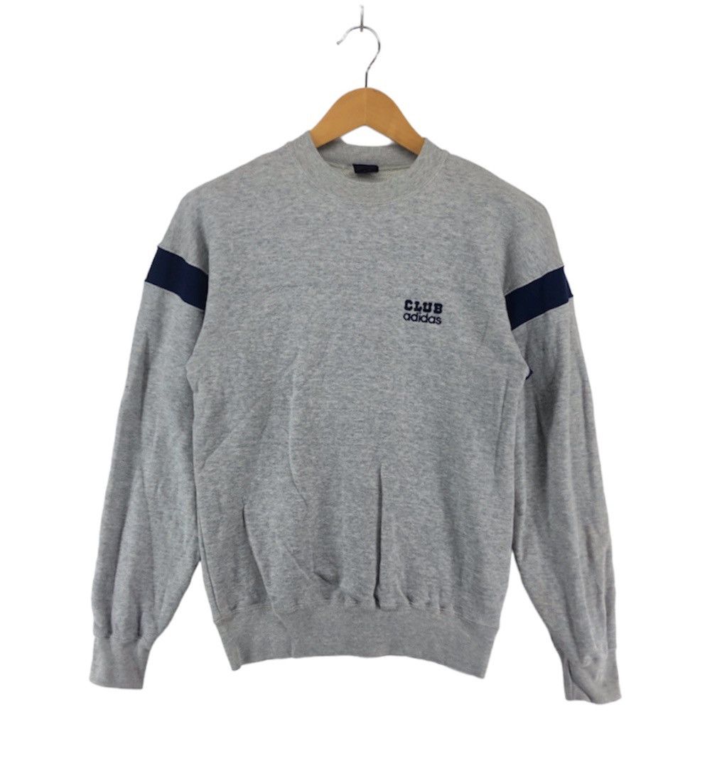 Adidas ADIDAS CLUB Crew Neck Sweatshirt #0975-31 Size US XS / EU 42 / 0 - 1 Thumbnail