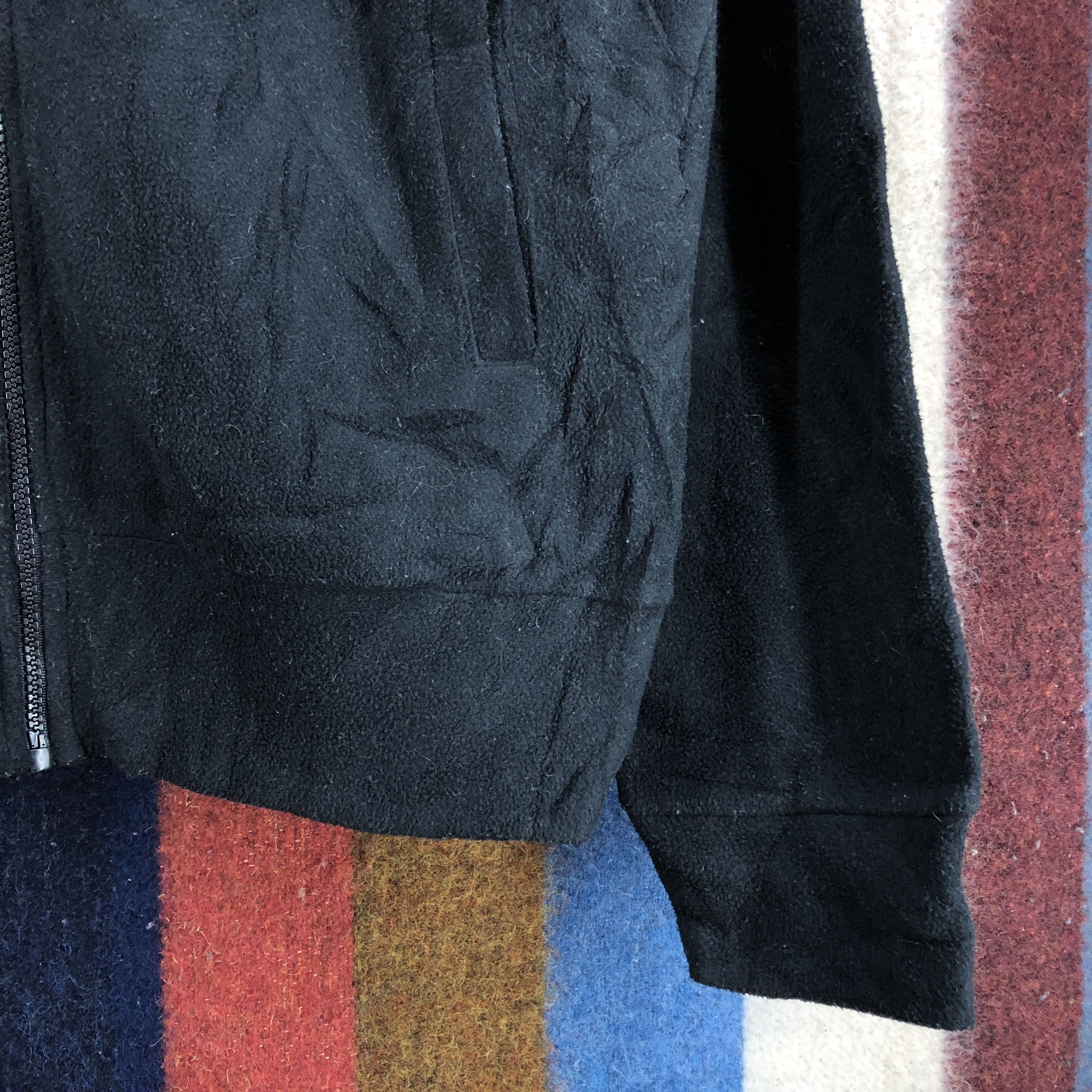 Japanese Brand DJ HONDA Turtle Neck Zipper Fleece / Jacket #2791-101 Size US M / EU 48-50 / 2 - 4 Thumbnail