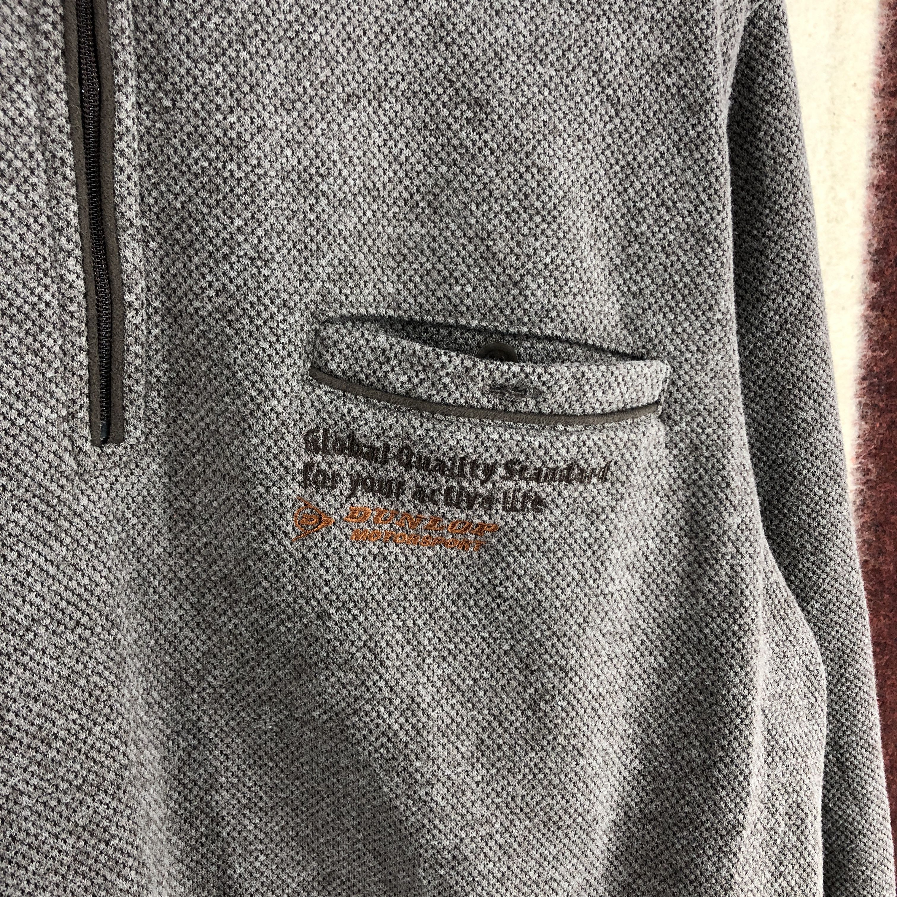 Dunlop DUNLOP MOTORSPORT Single Pocket Sweatshirt #0339/O Size US M / EU 48-50 / 2 - 3 Thumbnail