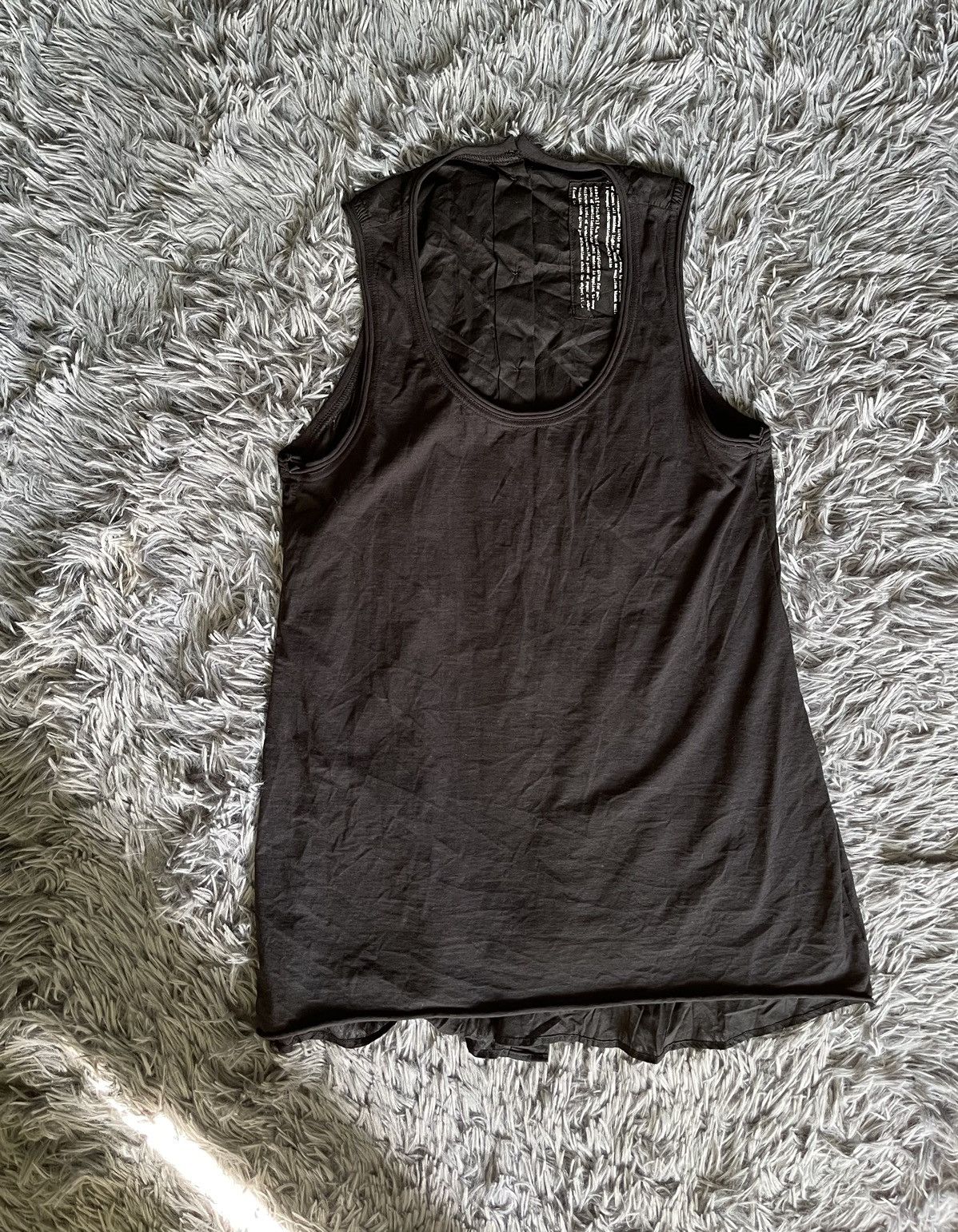 Designer × Rundholz Rundholz avant garde black line tank top Size M / US 6-8 / IT 42-44 - 1 Thumbnail