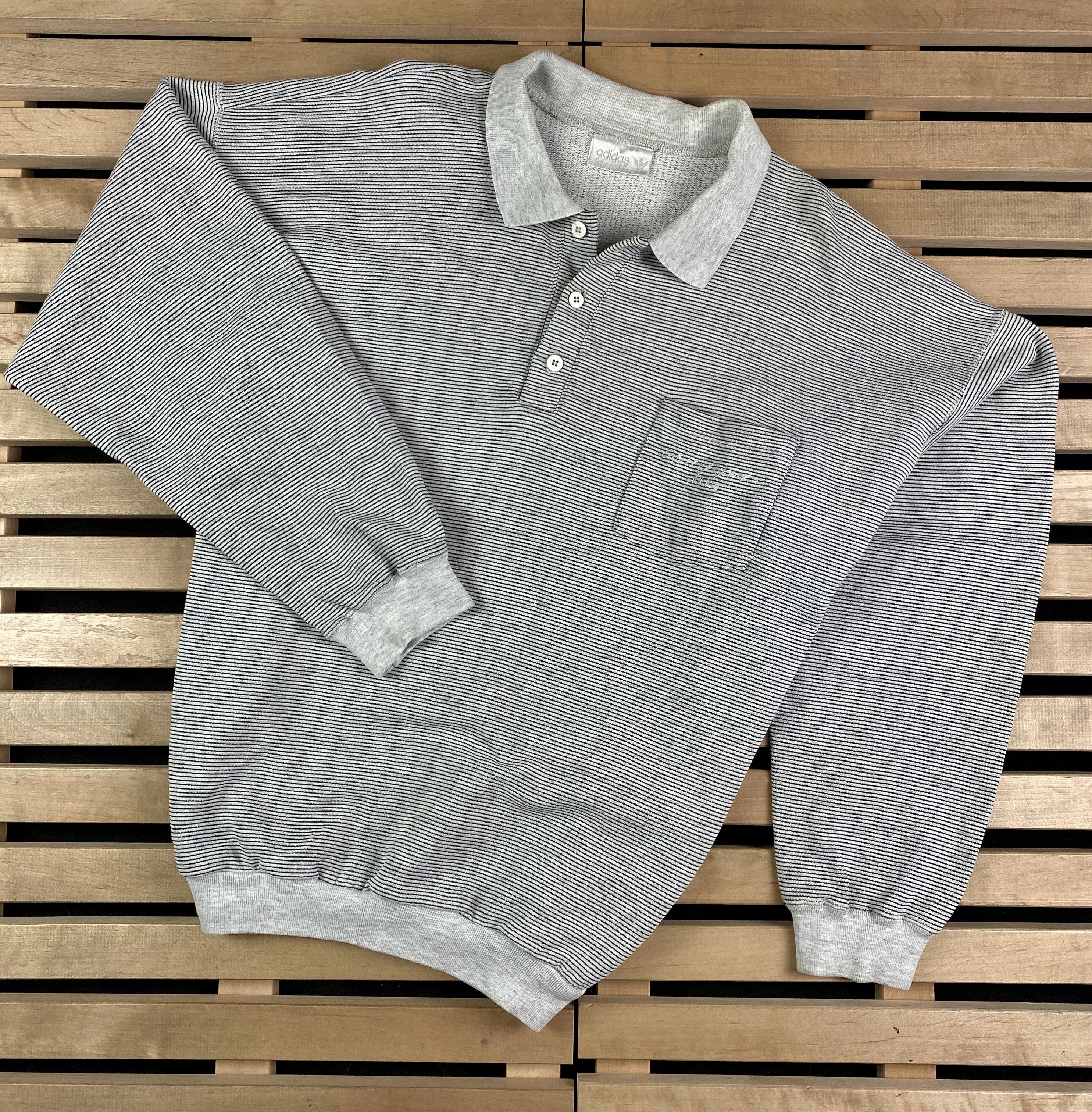 Adidas × Vintage Men’s Sweatshirt Rugby Adidas Vintage Size M Size US M / EU 48-50 / 2 - 1 Thumbnail