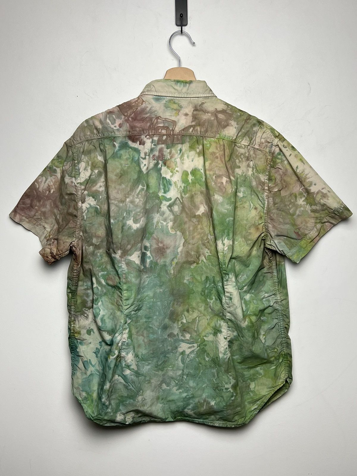 Stone Island stone island y2k camo shirt 1/1 tie dye shirt L-Xl Size US L / EU 52-54 / 3 - 11 Thumbnail