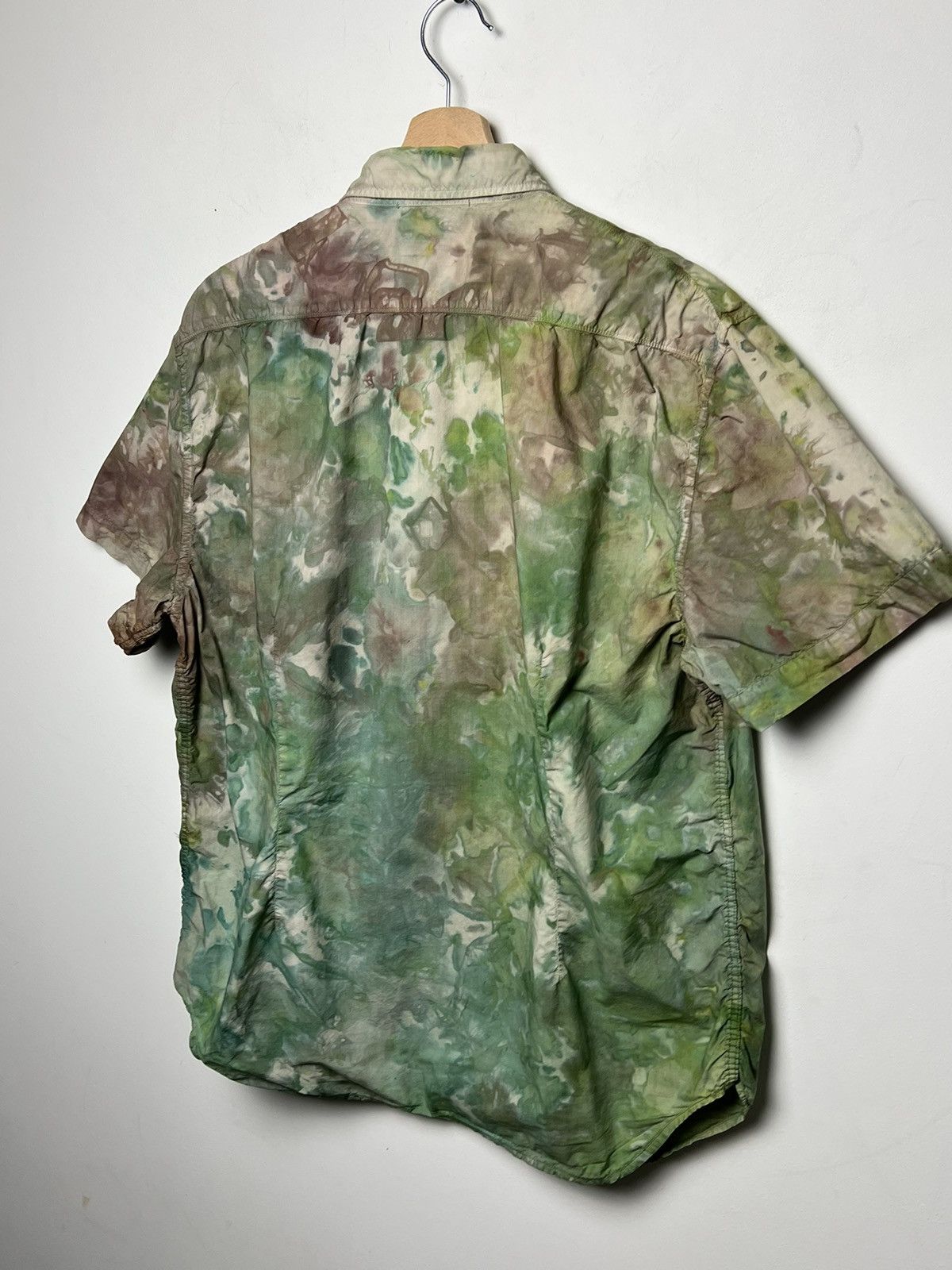 Stone Island stone island y2k camo shirt 1/1 tie dye shirt L-Xl Size US L / EU 52-54 / 3 - 10 Thumbnail