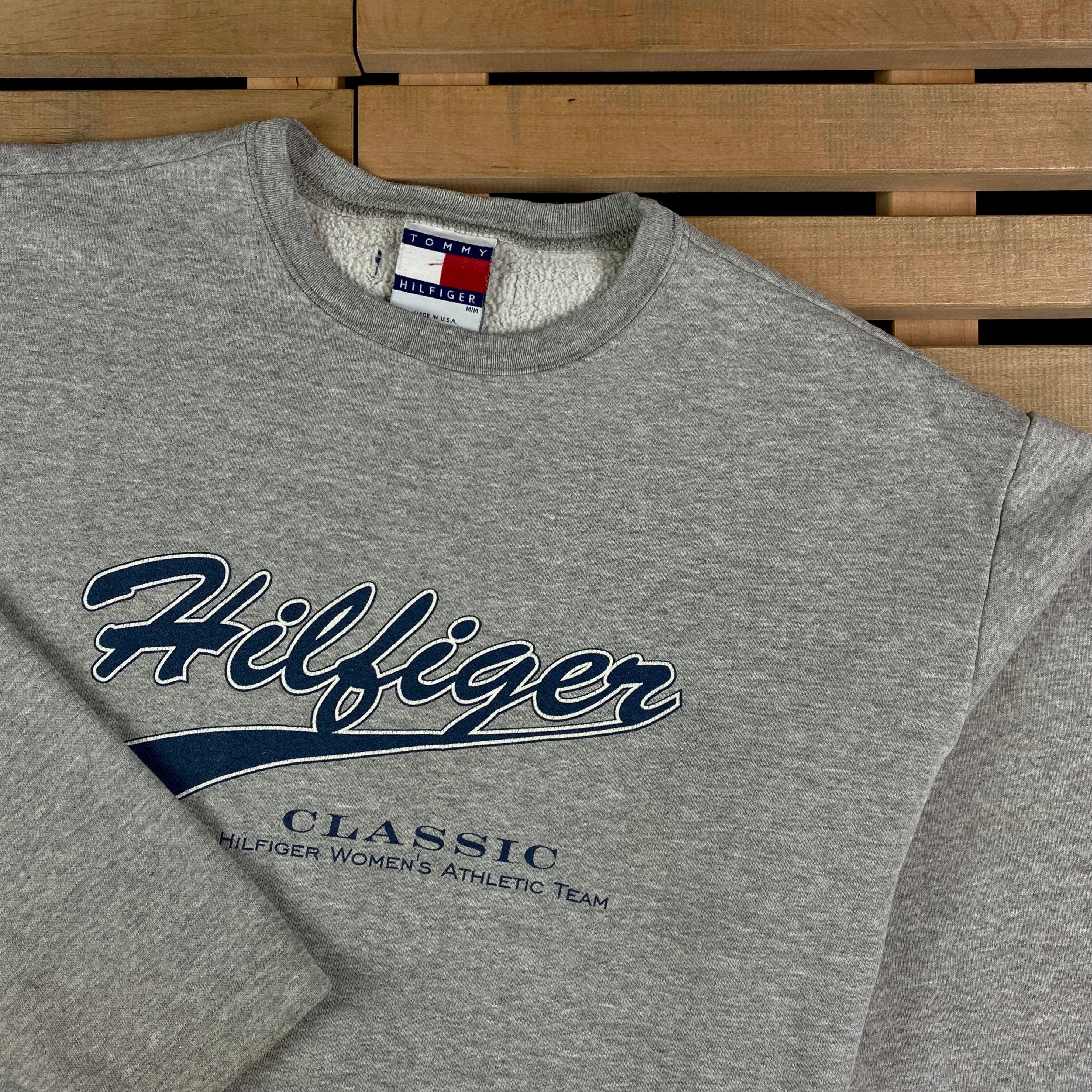Tommy Hilfiger × Vintage Mens Tommy Hilfiger Vintage Sweatshirt Size M Size US M / EU 48-50 / 2 - 2 Thumbnail