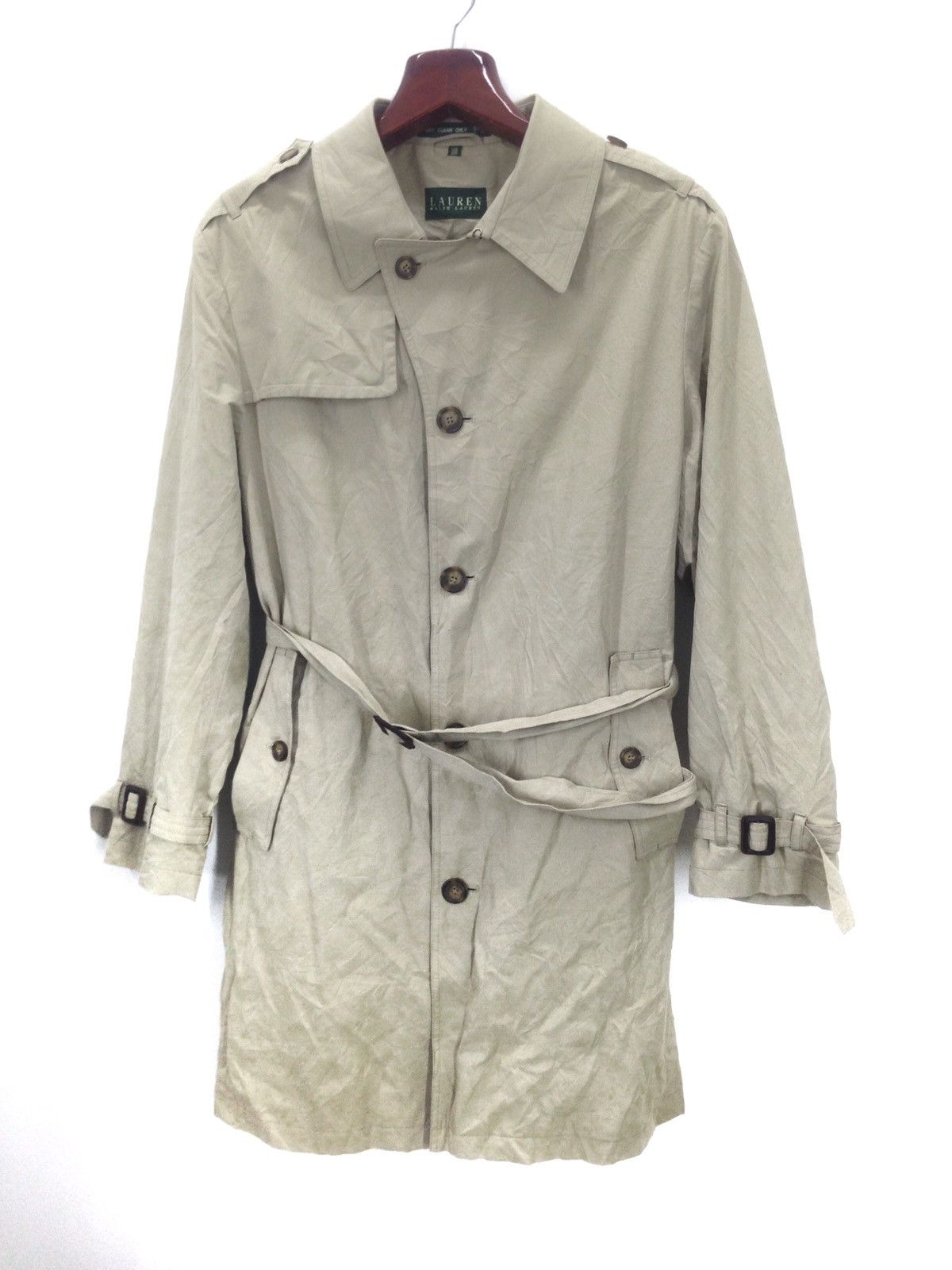 Vintage Ralph Lauren trench coat jacket long