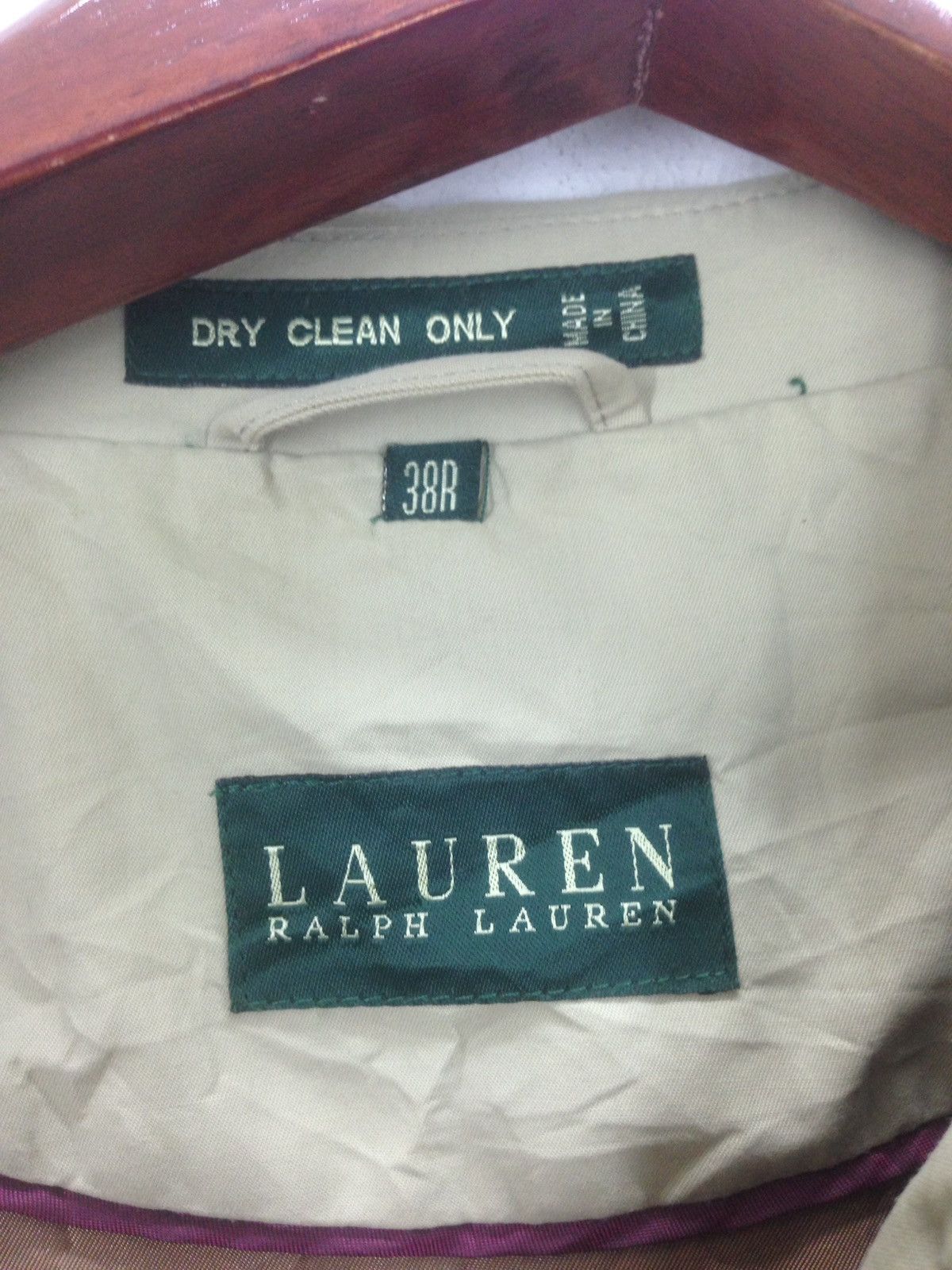 Vintage Ralph Lauren trench coat jacket long