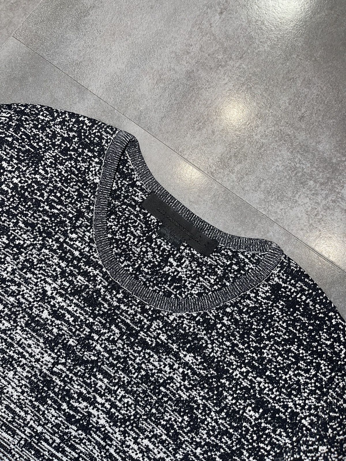 Alexander Wang Alexander Wang Striped Dot White Black Long Sleeve T-Shirt Size XS / US 0-2 / IT 36-38 - 11 Thumbnail