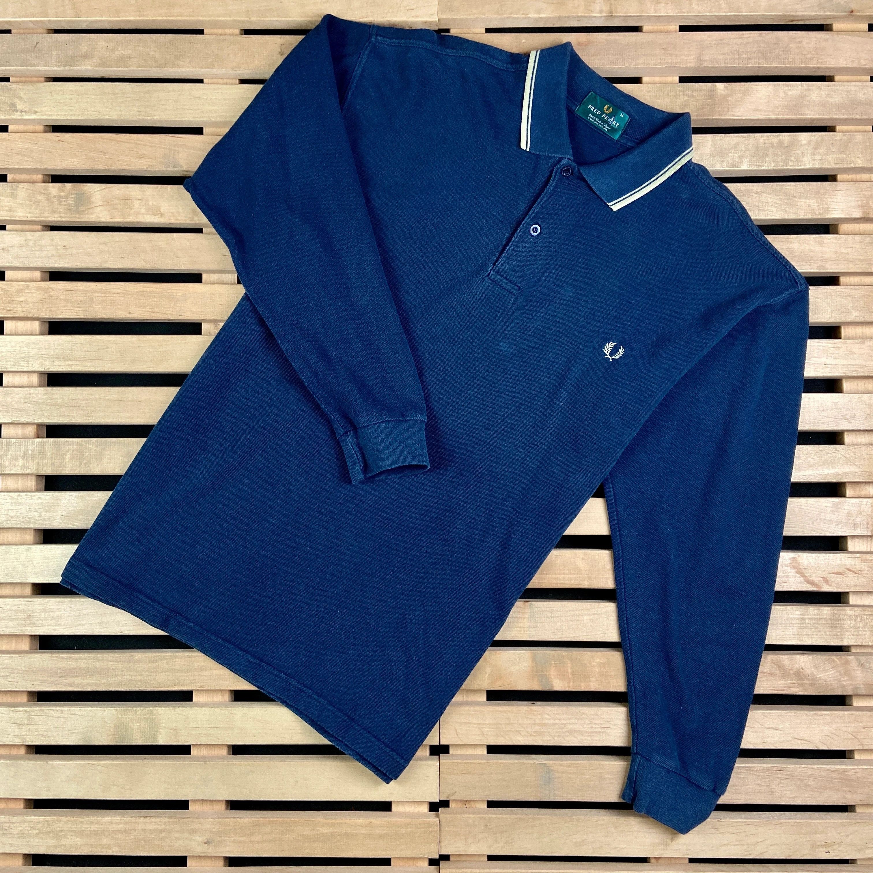 Fred Perry × Vintage Mens Polo Long Sleeve Fred Perry Vintage Size M Sweatshirt Size US M / EU 48-50 / 2 - 1 Thumbnail
