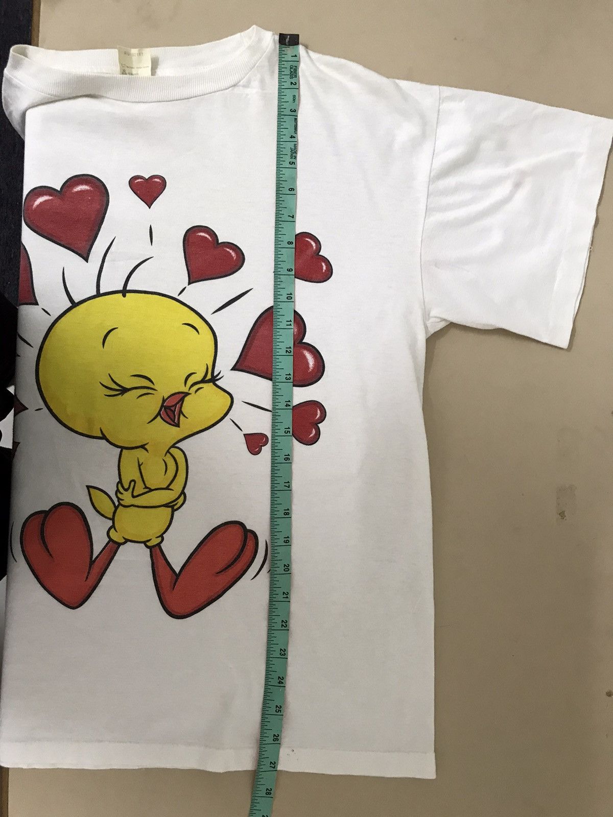 Vintage Vintage Looney Tunes Tweety Love Cartoon Tees Size US L / EU 52-54 / 3 - 8 Thumbnail