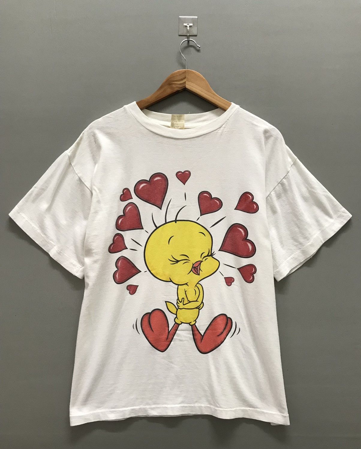 Vintage Vintage Looney Tunes Tweety Love Cartoon Tees Size US L / EU 52-54 / 3 - 1 Thumbnail