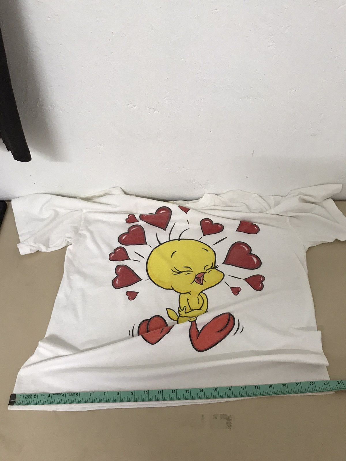 Vintage Vintage Looney Tunes Tweety Love Cartoon Tees Size US L / EU 52-54 / 3 - 6 Thumbnail
