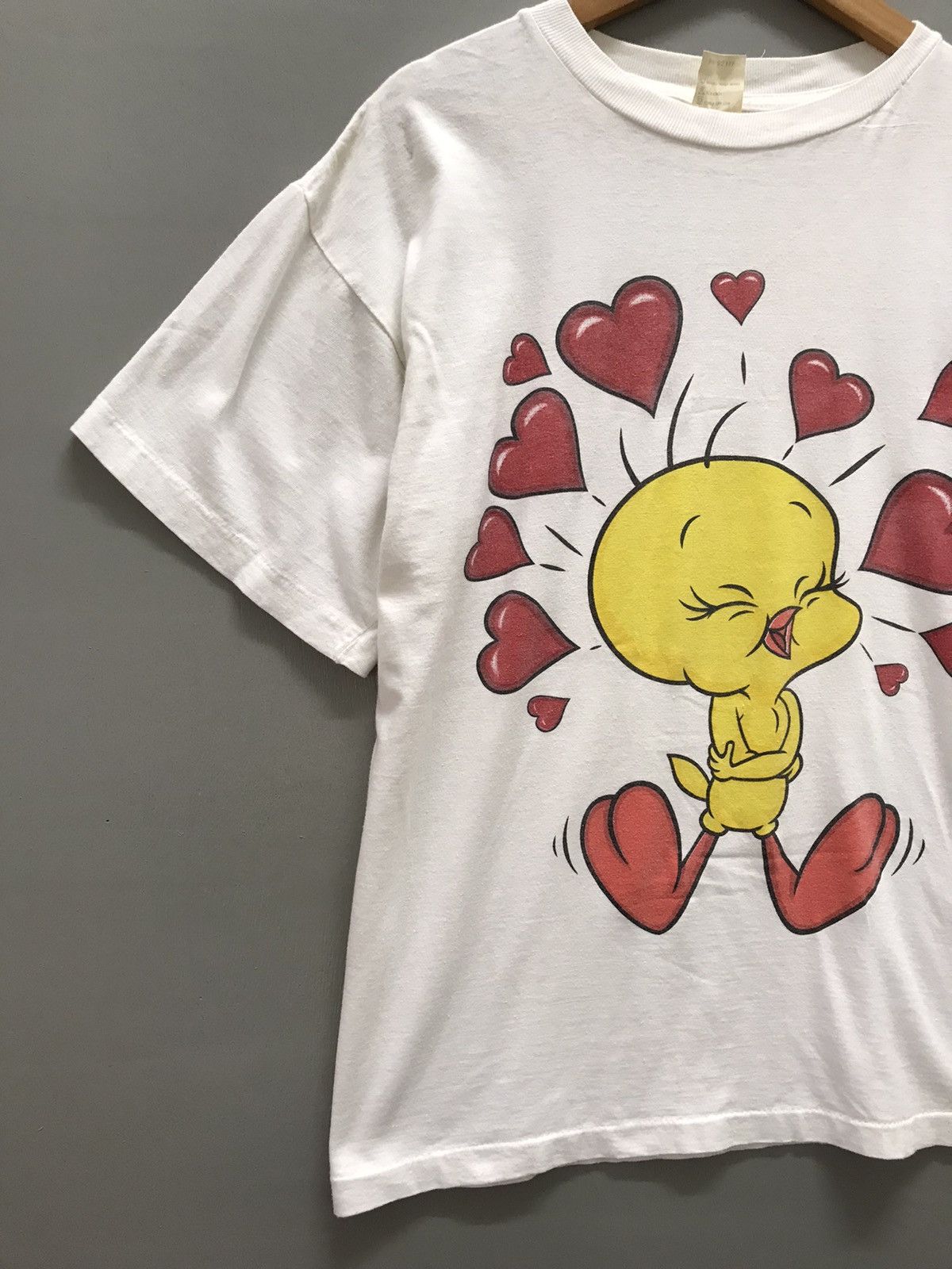 Vintage Vintage Looney Tunes Tweety Love Cartoon Tees Size US L / EU 52-54 / 3 - 2 Thumbnail