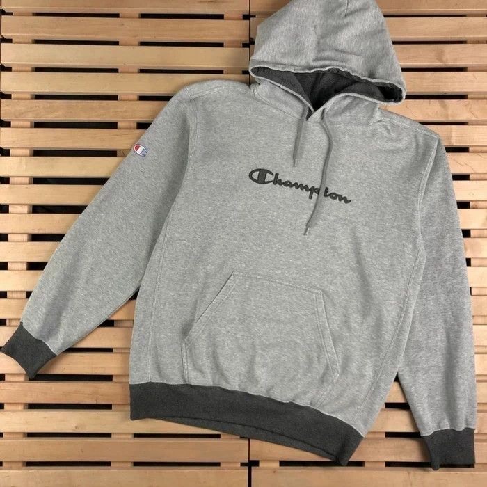Champion × Vintage Mens Hoodies Champion Big Logo Vintage Size M Size US M / EU 48-50 / 2 - 1 Thumbnail