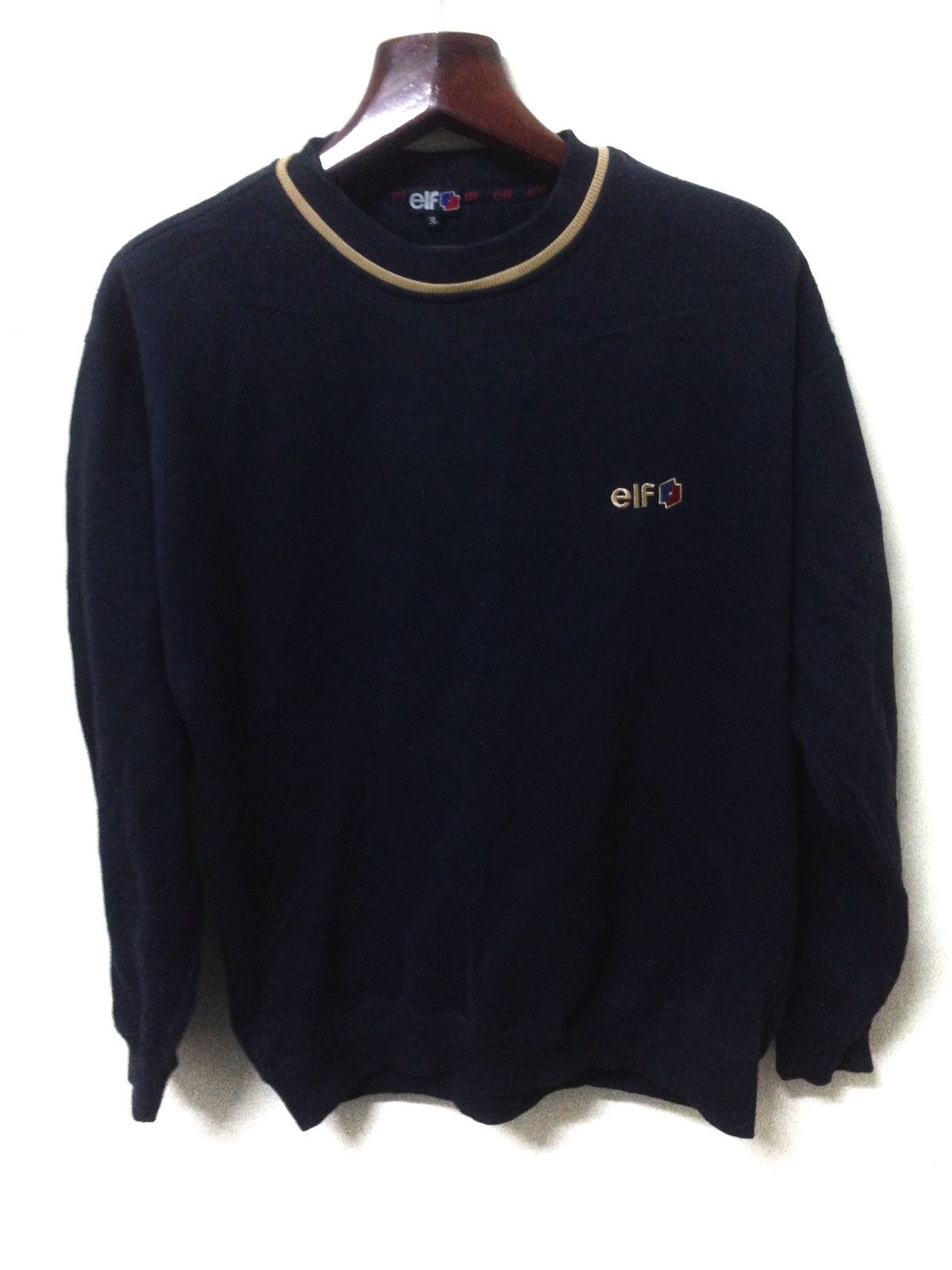 Honda × Sports Specialties Vintage ELF Sweatshirts Navy Blue Size US L / EU 52-54 / 3 - 1 Thumbnail