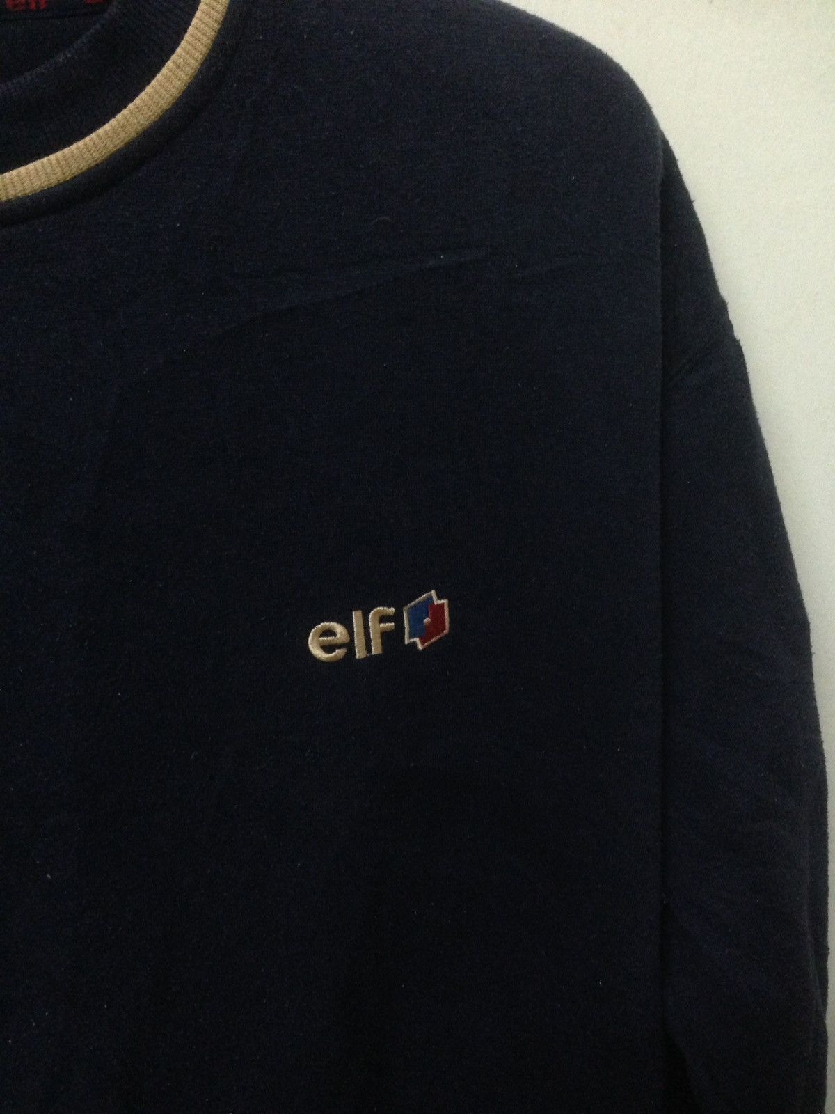 Honda × Sports Specialties Vintage ELF Sweatshirts Navy Blue Size US L / EU 52-54 / 3 - 3 Thumbnail