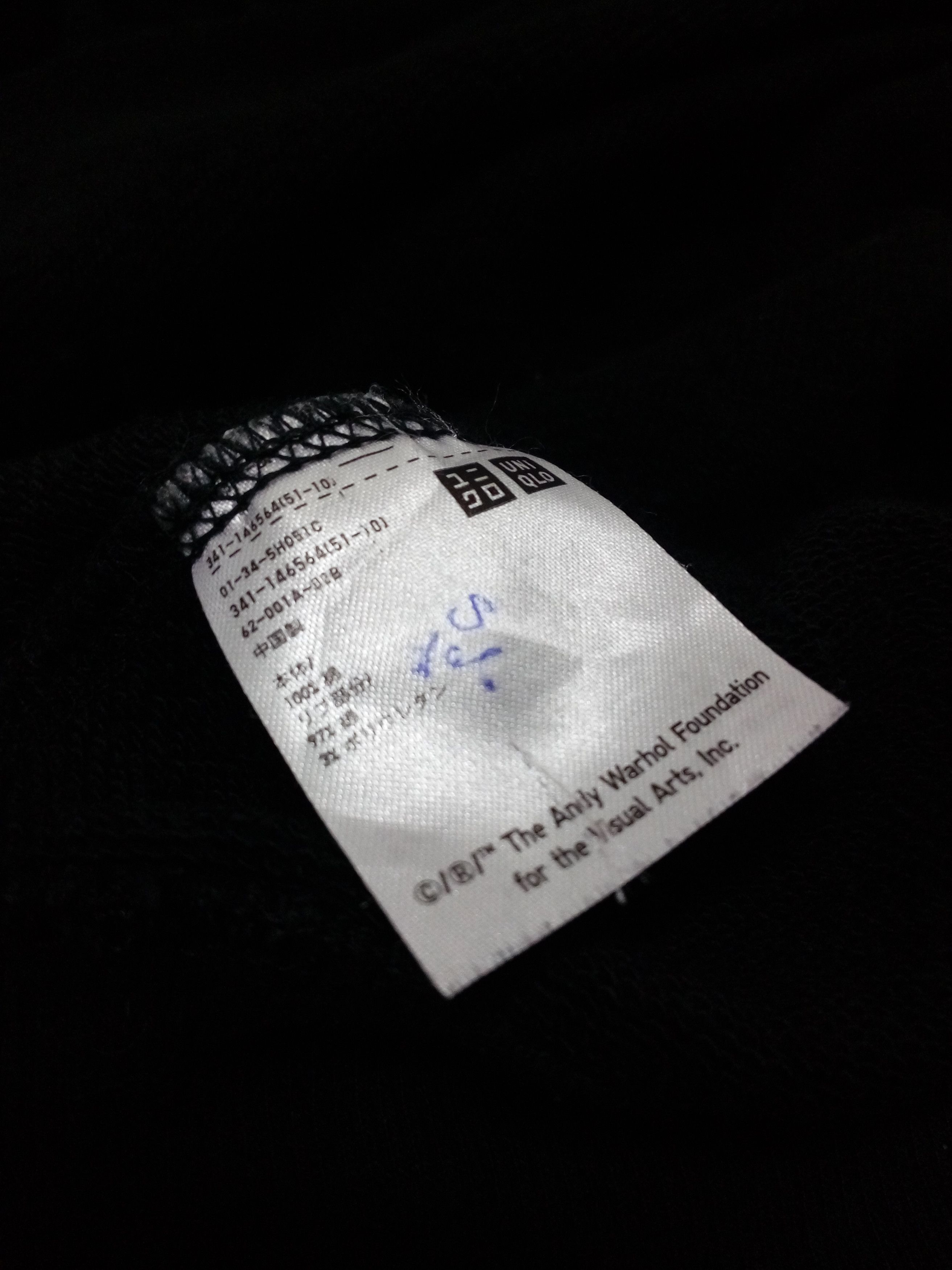 Andy Warhol × Japanese Brand × Uniqlo ANDY WARHOL X UNIQLO HOODIE SWEATSHIRT Size US L / EU 52-54 / 3 - 9 Thumbnail