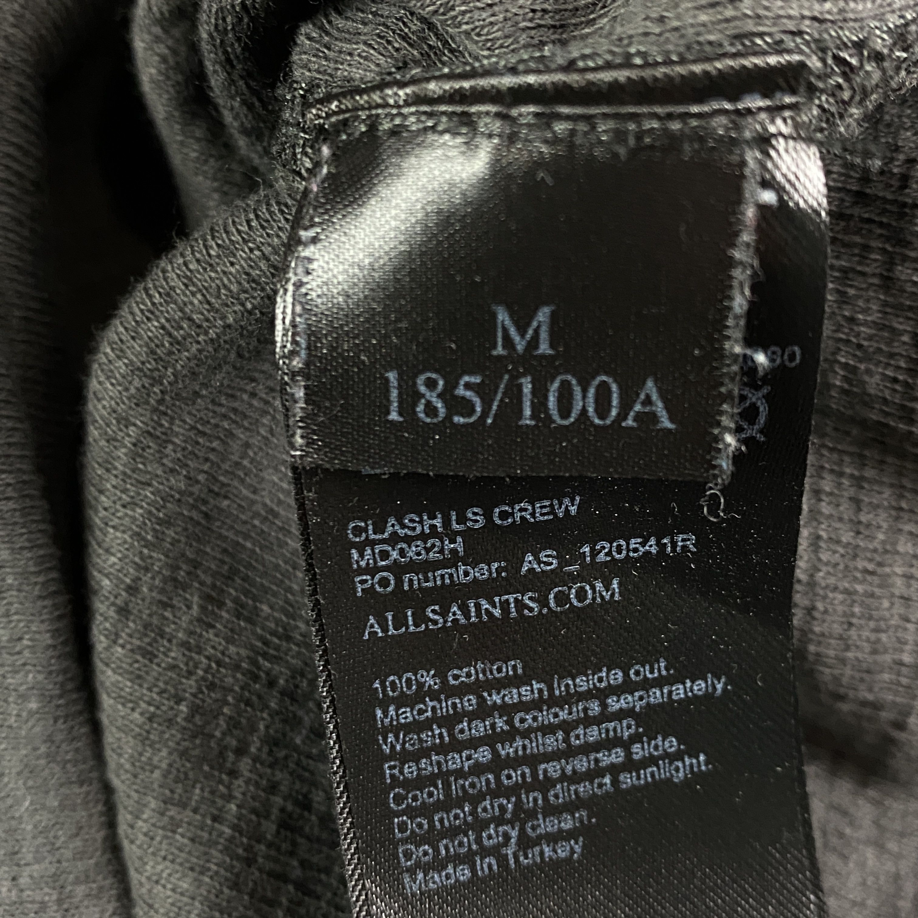 Allsaints Mens Long Sleeve Sweatshirt Allsaints Size M Size US M / EU 48-50 / 2 - 5 Thumbnail