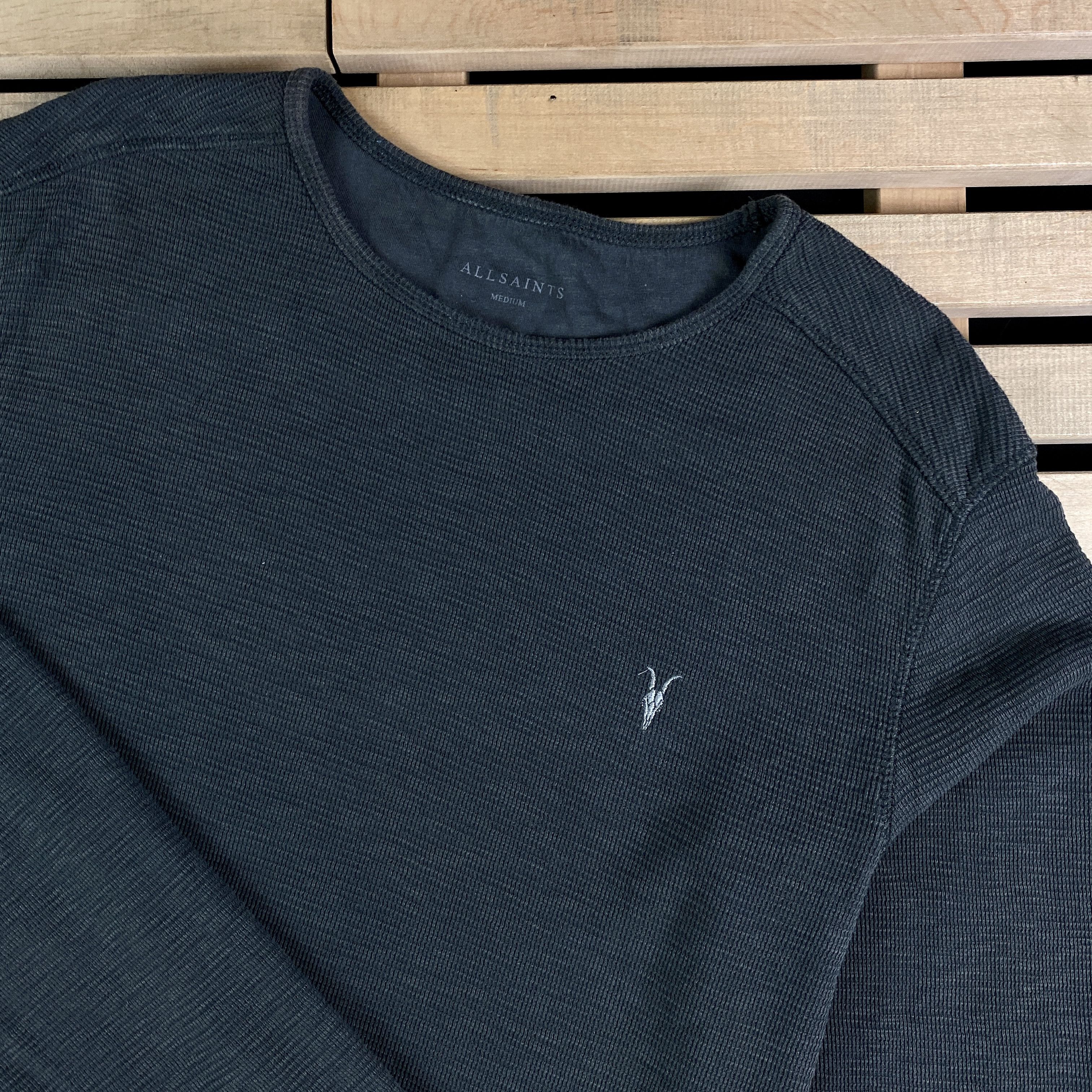 Allsaints Mens Long Sleeve Sweatshirt Allsaints Size M Size US M / EU 48-50 / 2 - 2 Thumbnail
