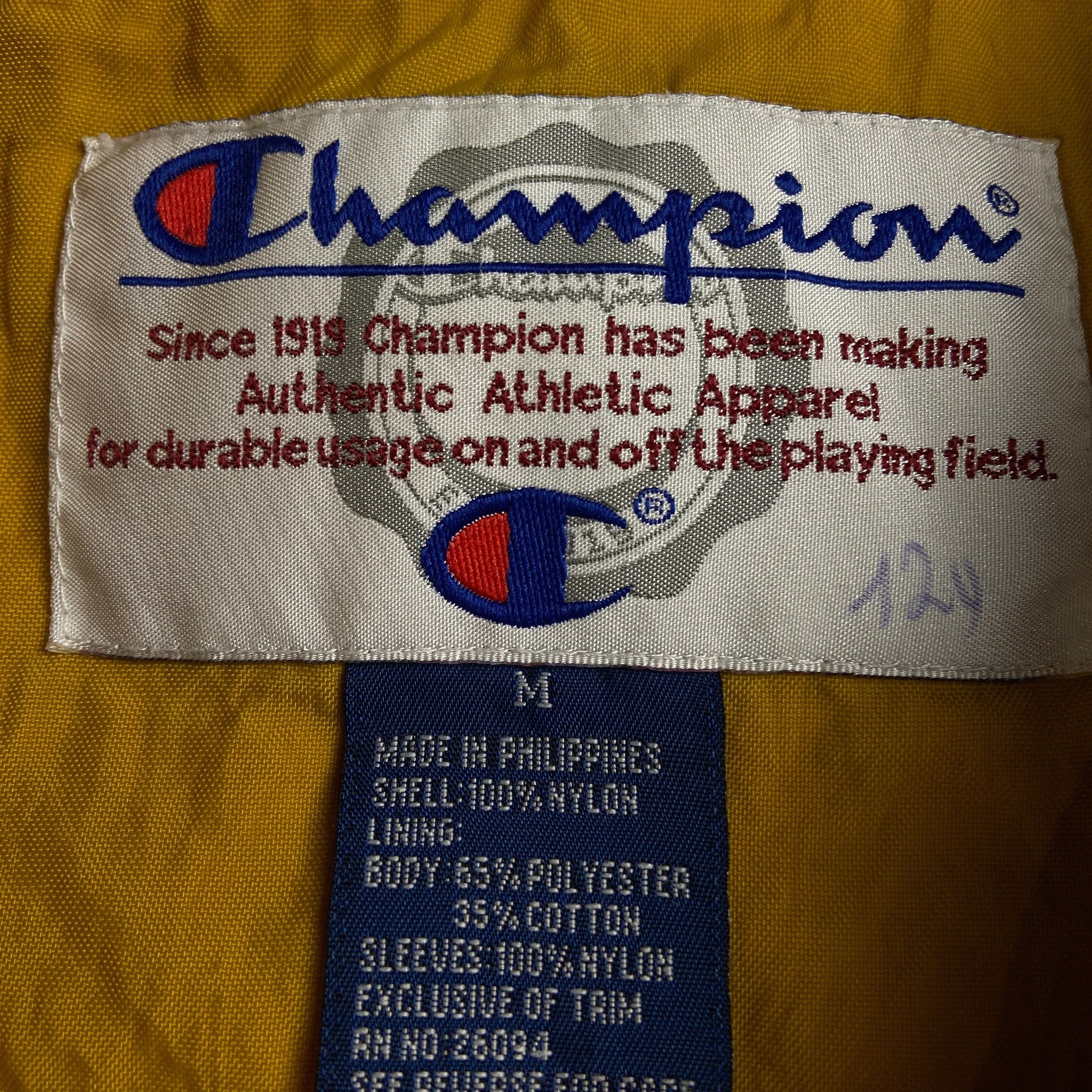 Champion × Vintage Mens Nylon Sweatshirt Champion Vintage V Neck Size M Size US M / EU 48-50 / 2 - 5 Thumbnail