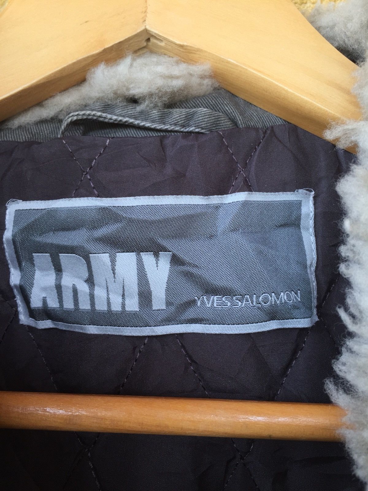 Yves Salomon UN 11007 YVES SALOMON ARMY FUR COLLAR JACKET Size US L / EU 52-54 / 3 - 8 Thumbnail