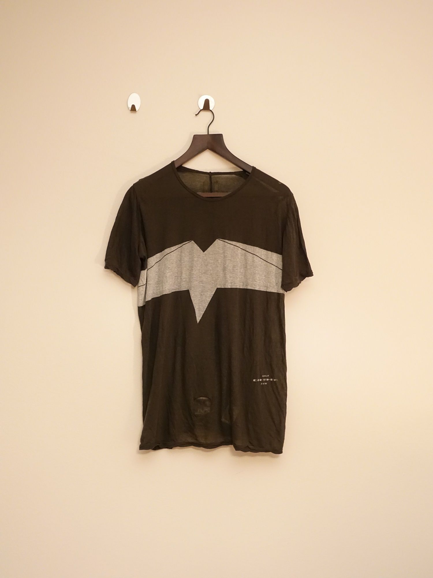 Pre-owned Rick Owens X Rick Owens Drkshdw Archival Eagle Tee Creatch Ss08 In Drkshdw