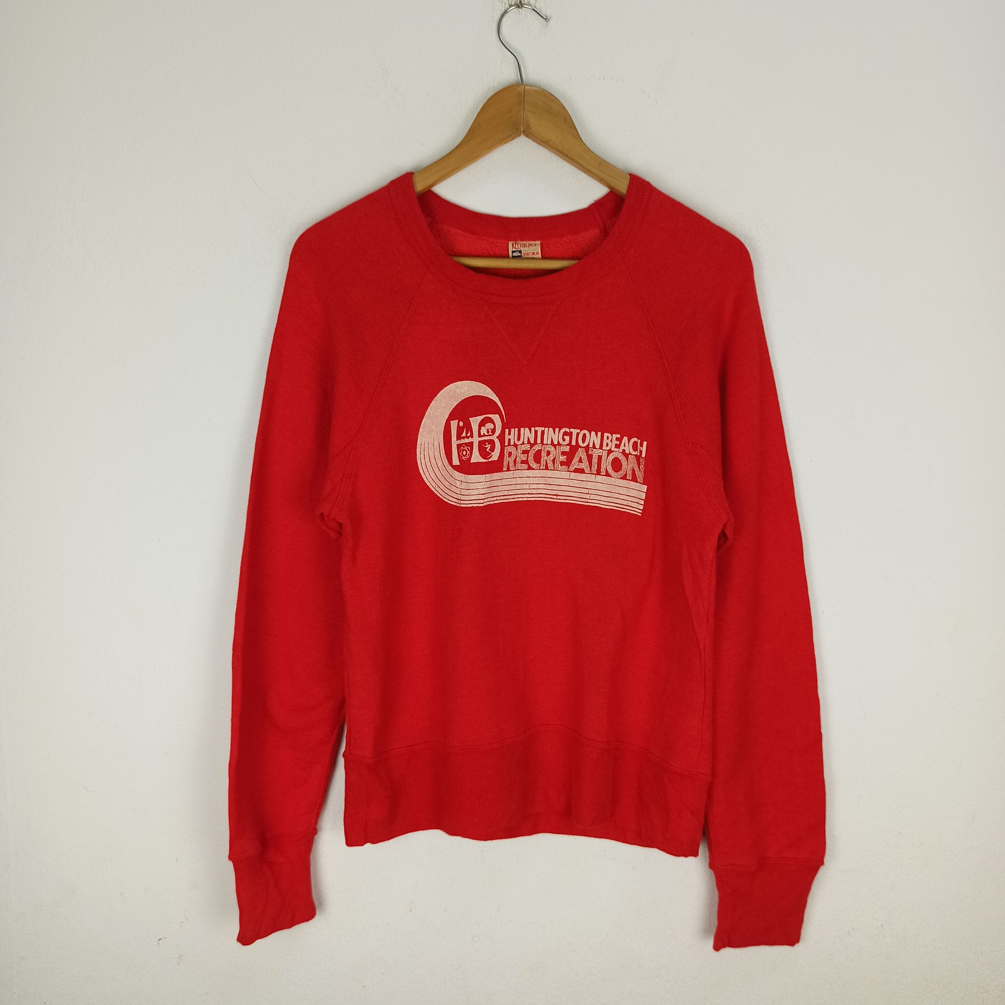 Japanese Brand Vintage🔥 Huntingon Beach Recreation Kriff Mayer Sweatshirt Size US M / EU 48-50 / 2 - 1 Thumbnail
