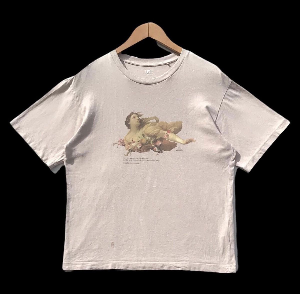 image of Musee Du Louvre Art in Peach, Men's (Size Large)