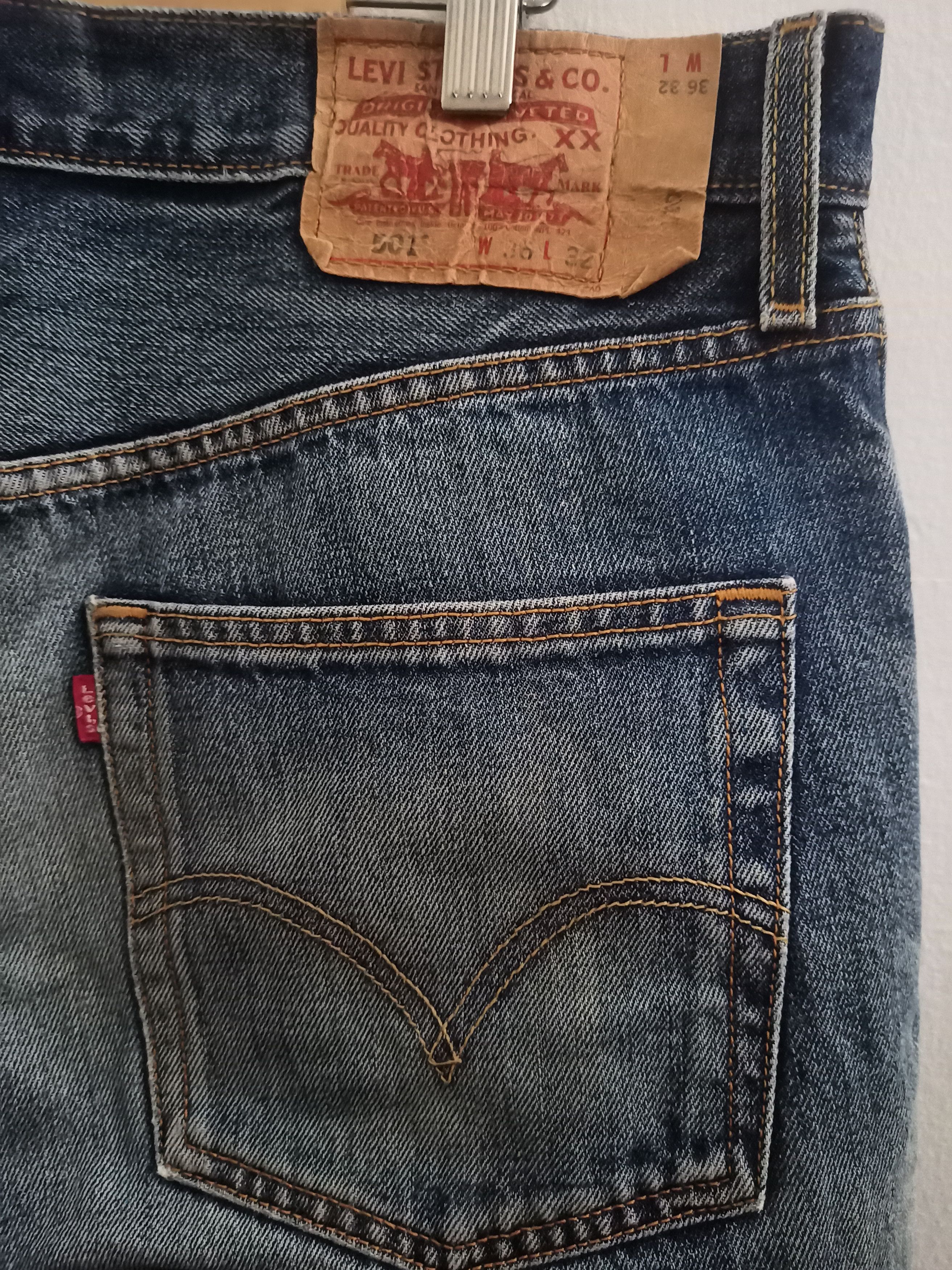 Levi's Vintage Levi's 501 Distressed Jeans Size US 36 / EU 52 - 20 Thumbnail