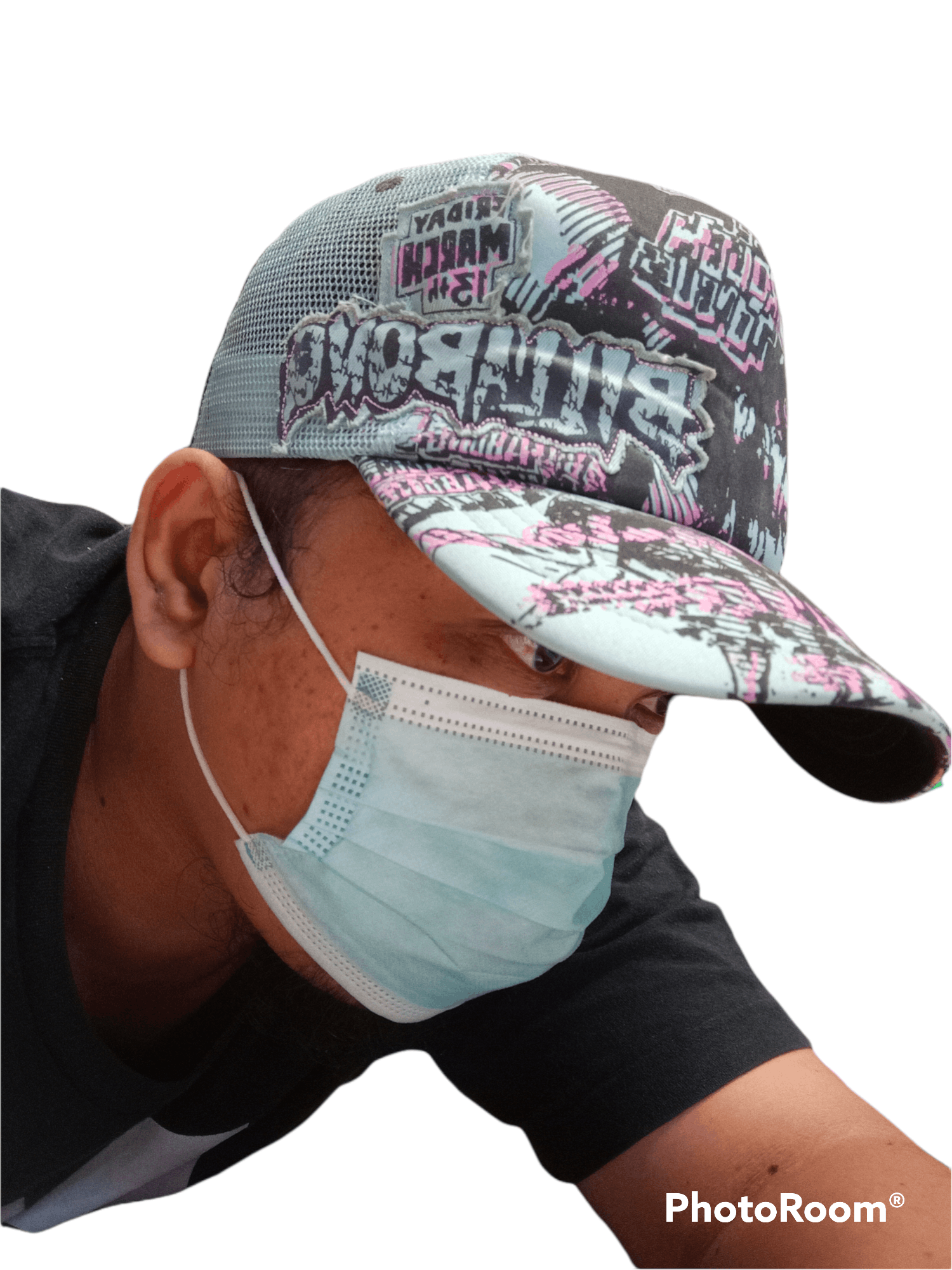 Billabong Billabong x Horror Friday March 13th Trucker Cap Size ONE SIZE - 9 Thumbnail