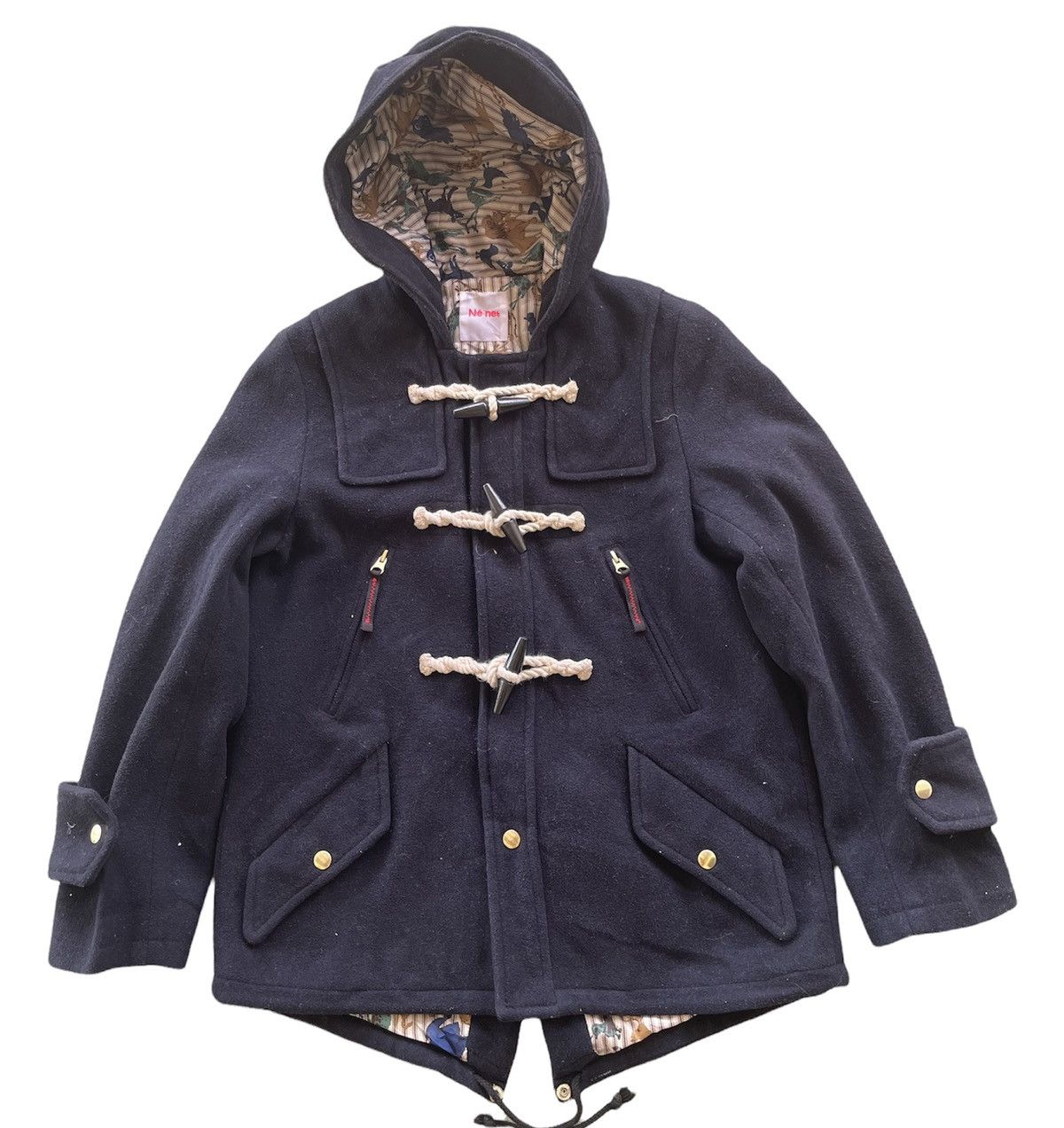 image of Issey Miyake X Ne'net Jacket Wool Japan in Blue, Men's (Size XS)
