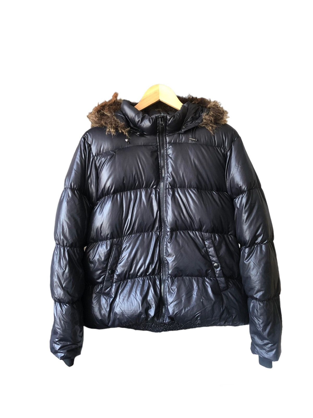 Gap Gap Puffer Down Jacket With Fur Hoodie If Six Was Nine Size XL / US 12-14 / IT 48-50 - 1 Thumbnail