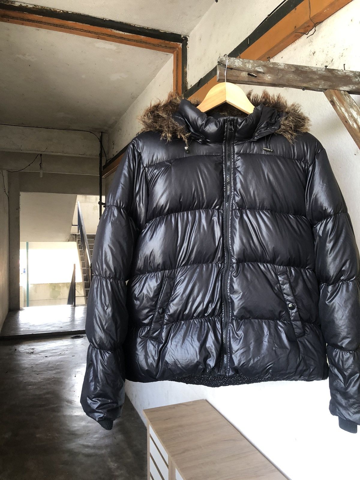 Gap Gap Puffer Down Jacket With Fur Hoodie If Six Was Nine Size XL / US 12-14 / IT 48-50 - 7 Thumbnail