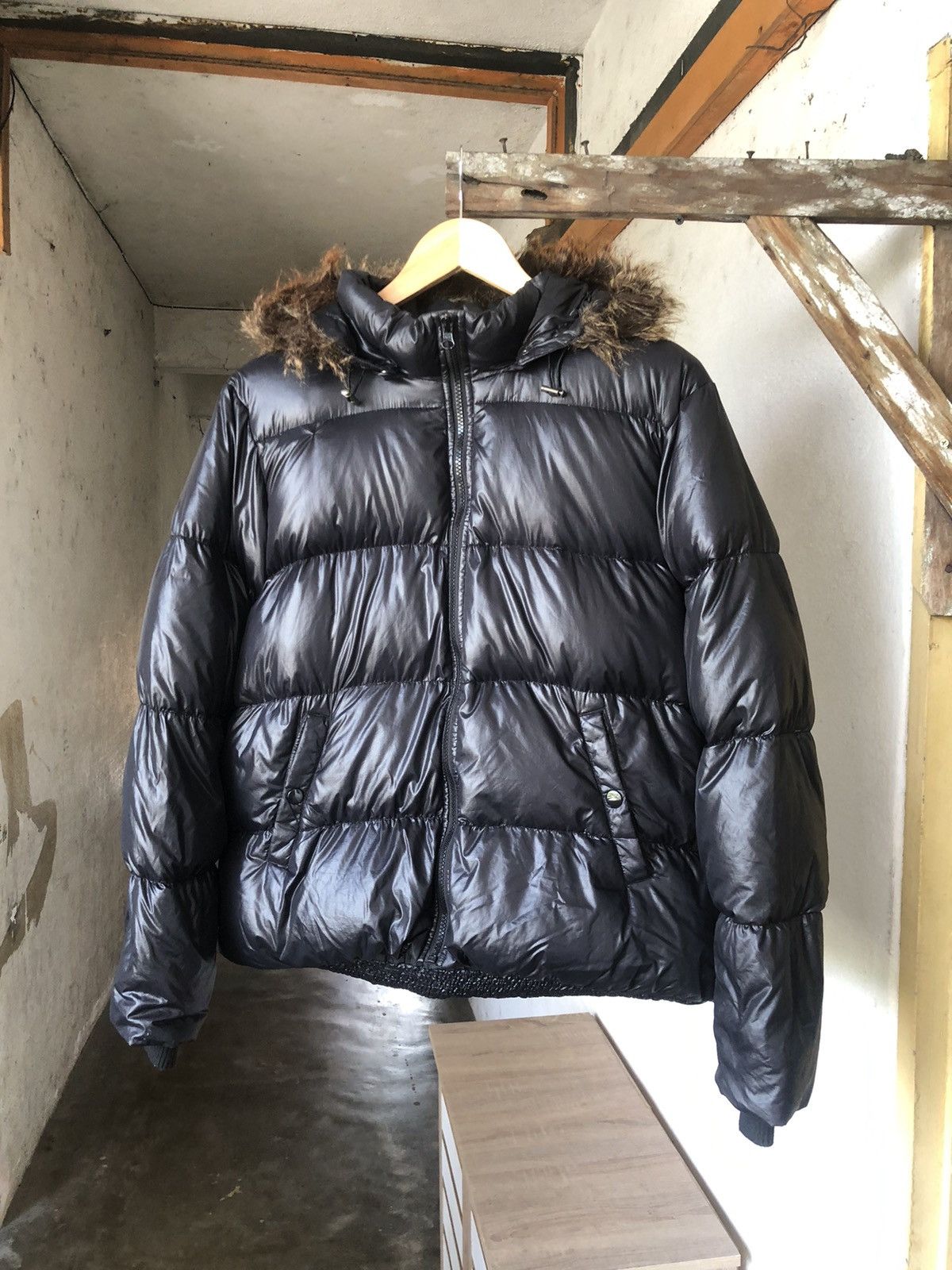Gap Gap Puffer Down Jacket With Fur Hoodie If Six Was Nine Size XL / US 12-14 / IT 48-50 - 6 Thumbnail