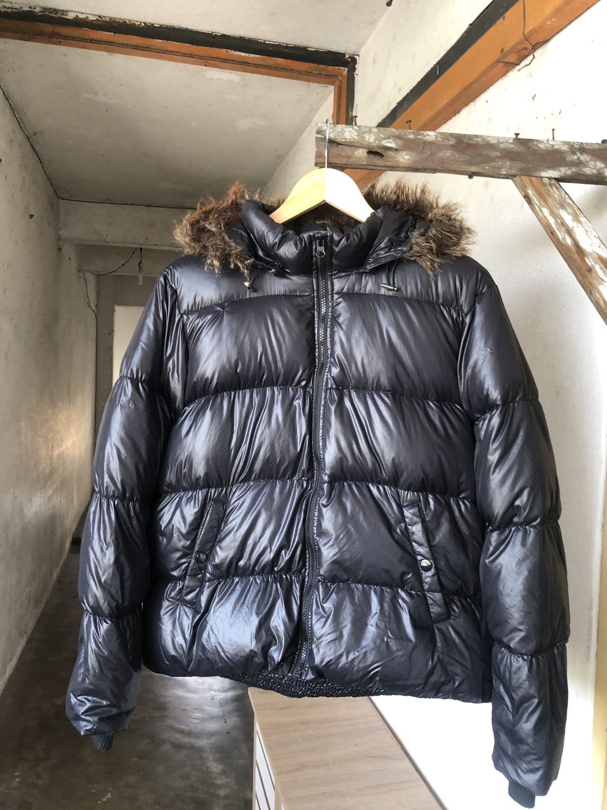 Gap Gap Puffer Down Jacket With Fur Hoodie If Six Was Nine Size XL / US 12-14 / IT 48-50 - 5 Thumbnail