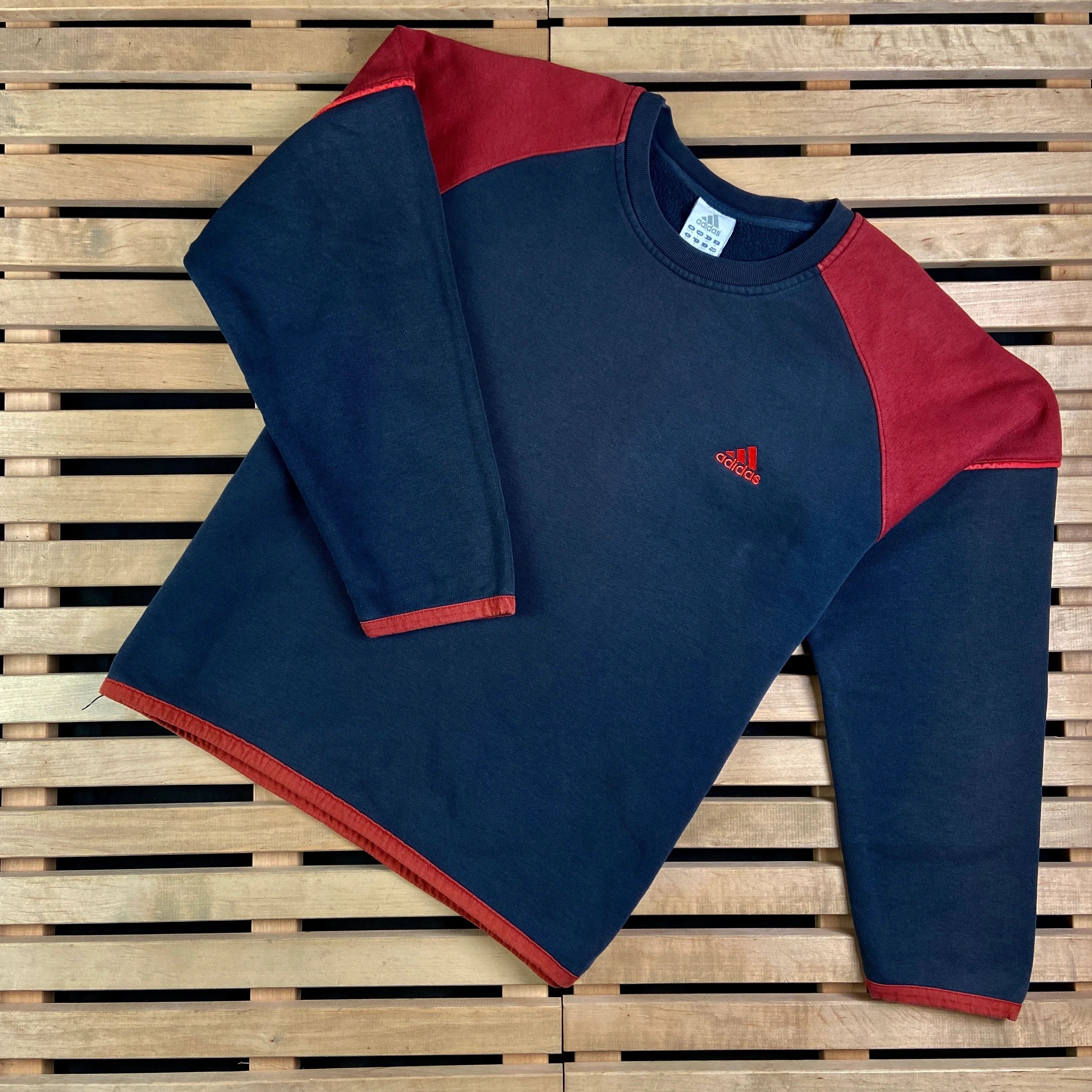 Adidas × Vintage Mens Sweatshirt Adidas Vintage Size L Size US L / EU 52-54 / 3 - 1 Thumbnail