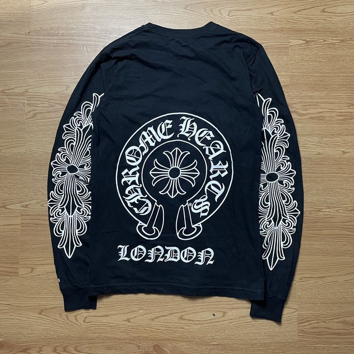 Chrome Hearts Chrome Hearts London Floral Longsleeve | Grailed