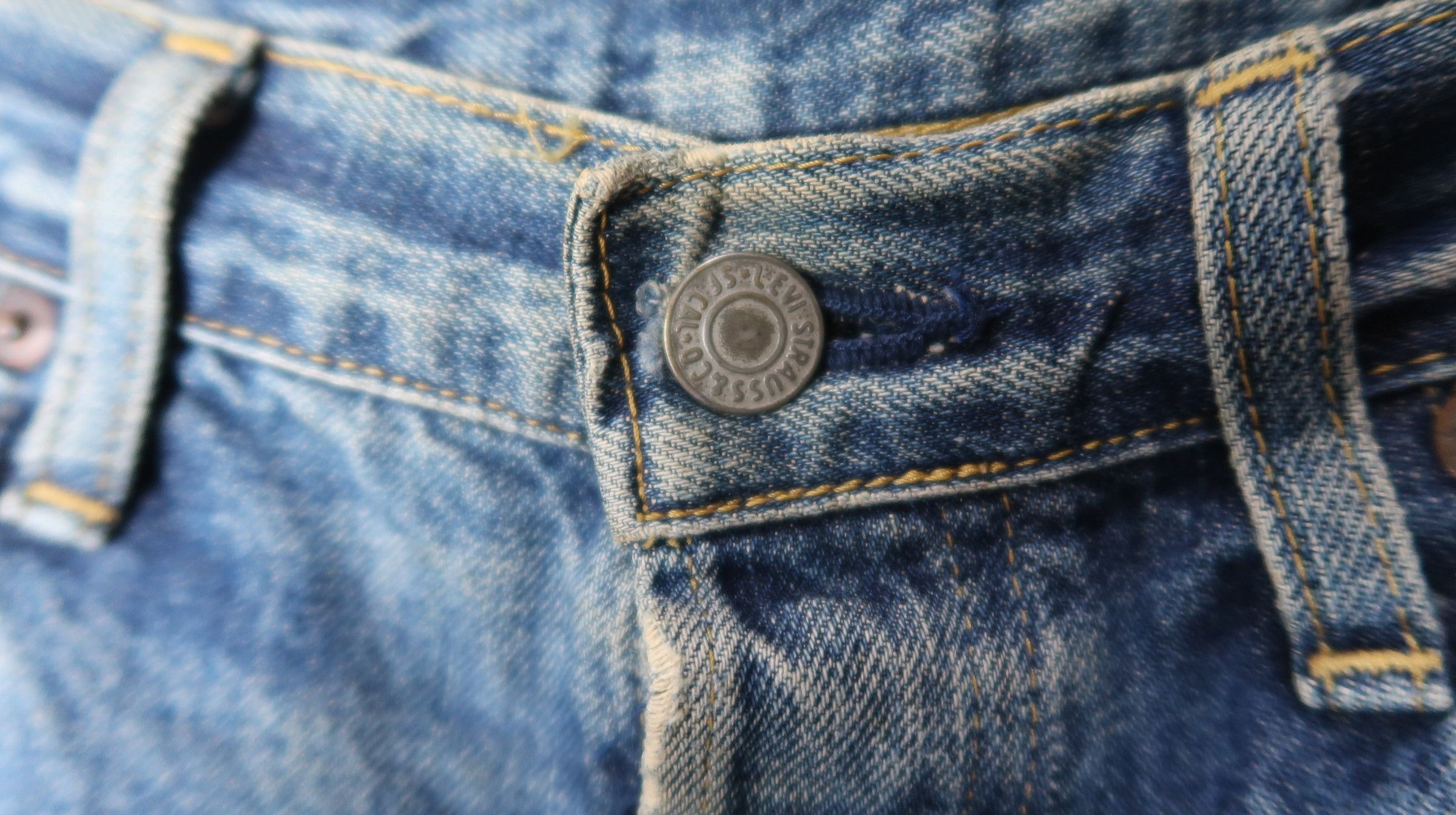Levi's Vintage Clothing Vintage 90s Levi's 503B Big E Selvage Shorts Jeans Size US 30 / EU 46 - 11 Thumbnail