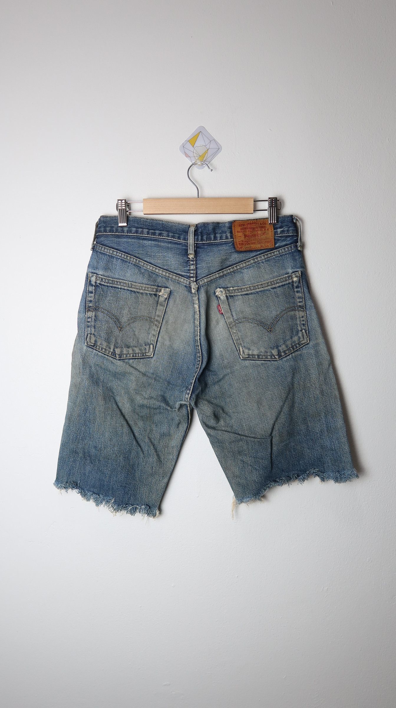 Levi's Vintage Clothing Vintage 90s Levi's 503B Big E Selvage Shorts Jeans Size US 30 / EU 46 - 12 Thumbnail