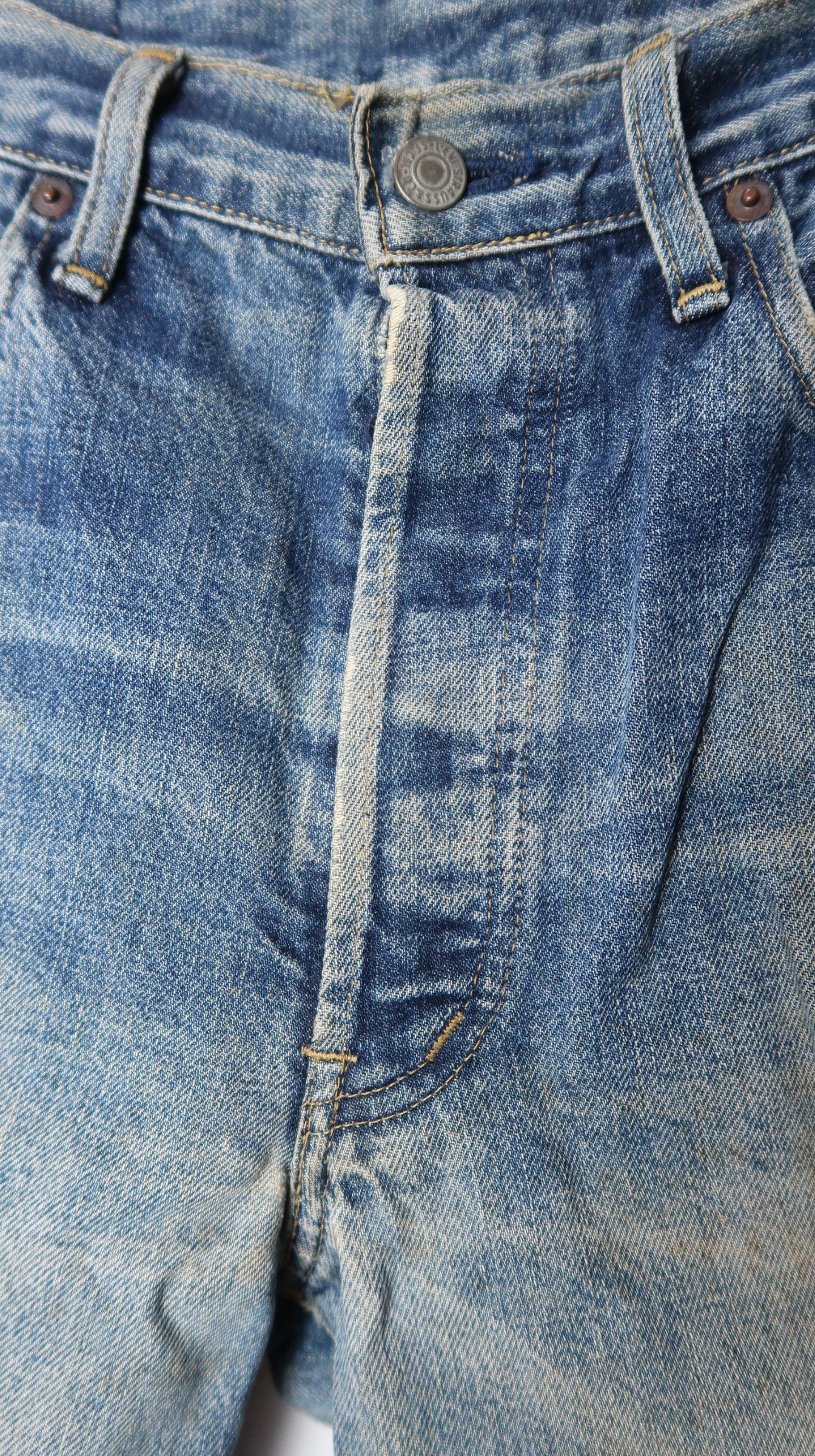 Levi's Vintage Clothing Vintage 90s Levi's 503B Big E Selvage Shorts Jeans Size US 30 / EU 46 - 5 Thumbnail