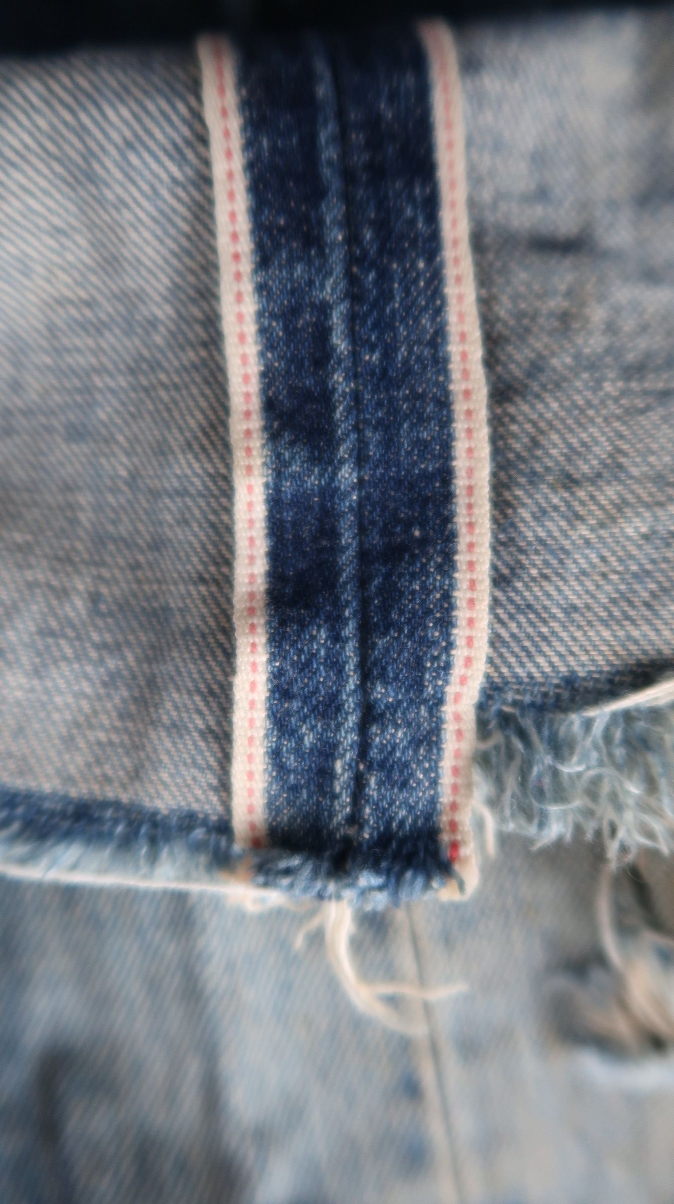 Levi's Vintage Clothing Vintage 90s Levi's 503B Big E Selvage Shorts Jeans Size US 30 / EU 46 - 23 Thumbnail