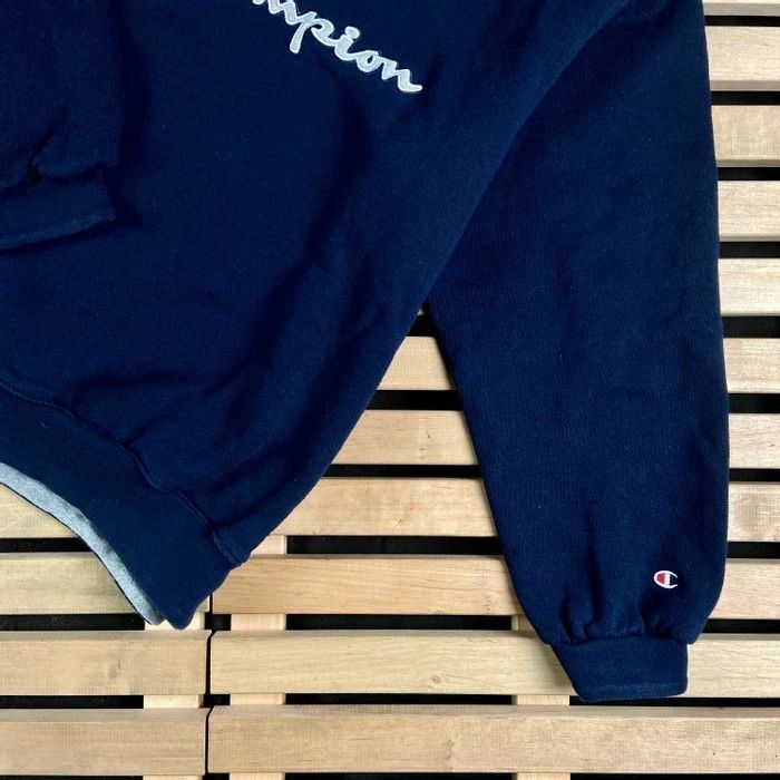 Champion × Vintage Mens Sweatshirt Champion Vintage Big logo Size L Size US L / EU 52-54 / 3 - 3 Thumbnail