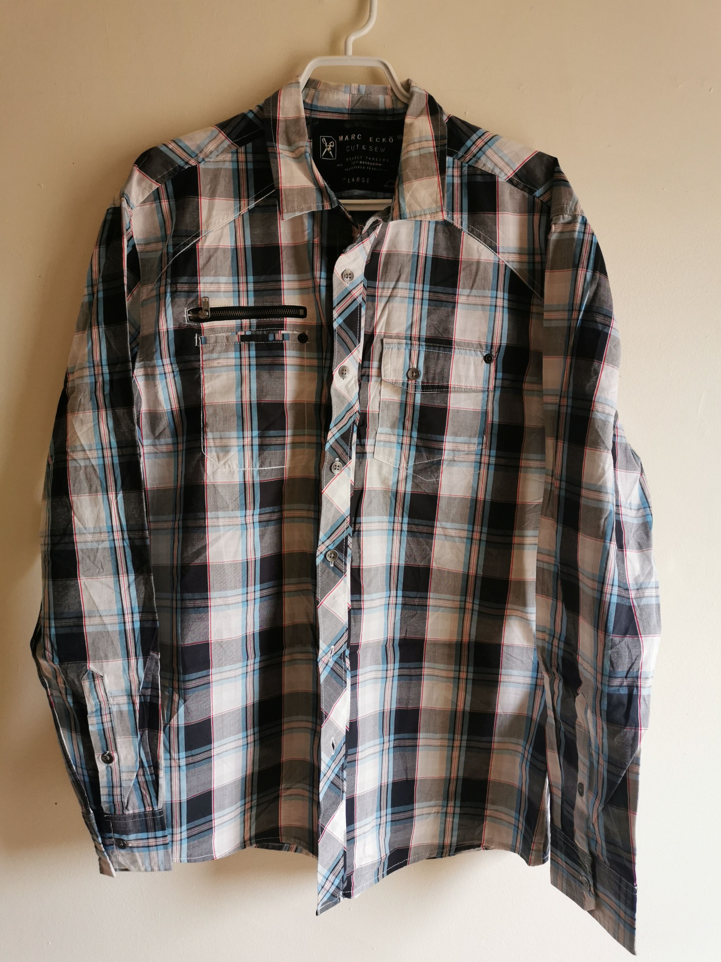 Marc Ecko Vintage mark ecko button up shirt brand new with tags Size US L / EU 52-54 / 3 - 1 Thumbnail