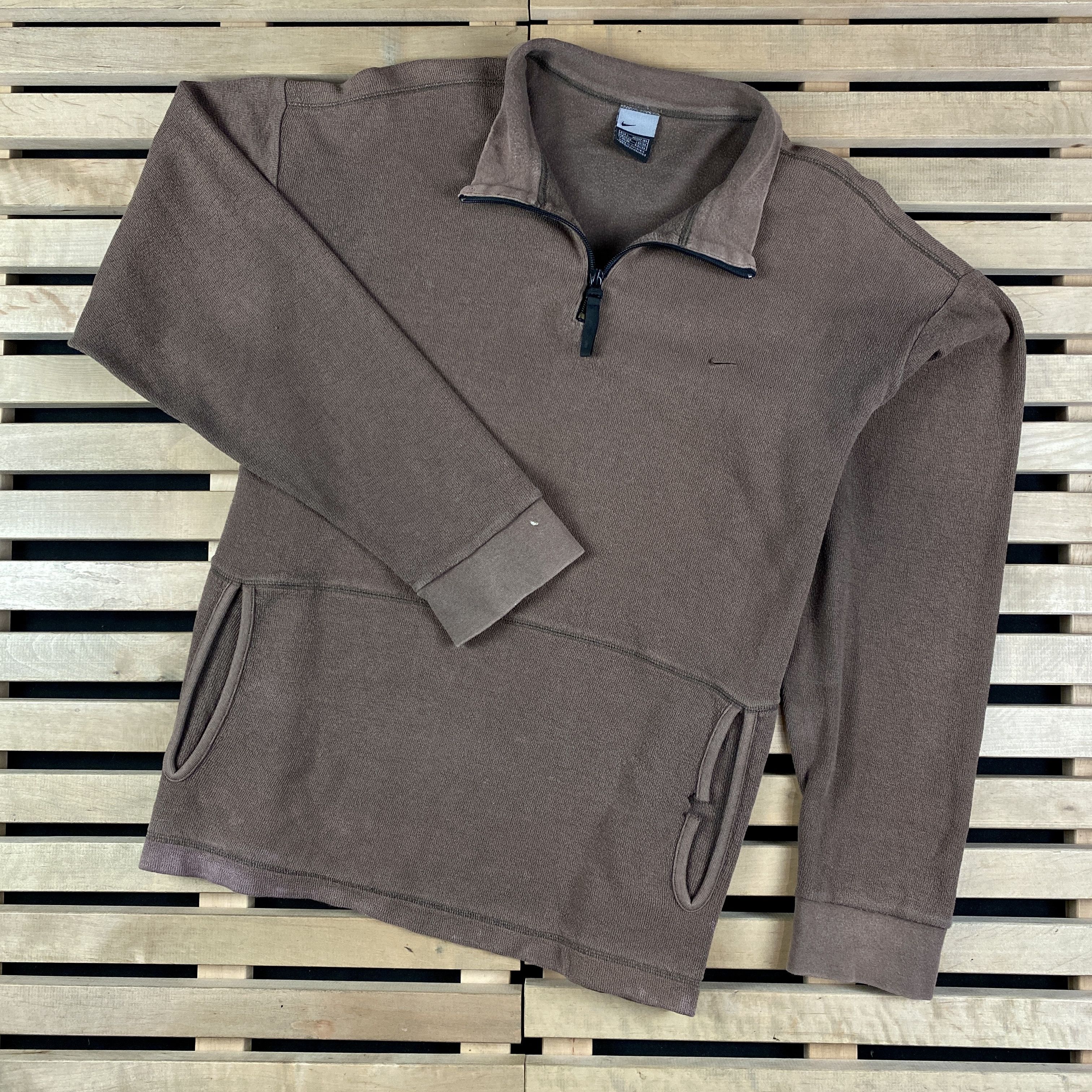 Nike × Vintage Mens Sweatshirt Pullover Nike Vintage Size L Size US L / EU 52-54 / 3 - 1 Thumbnail