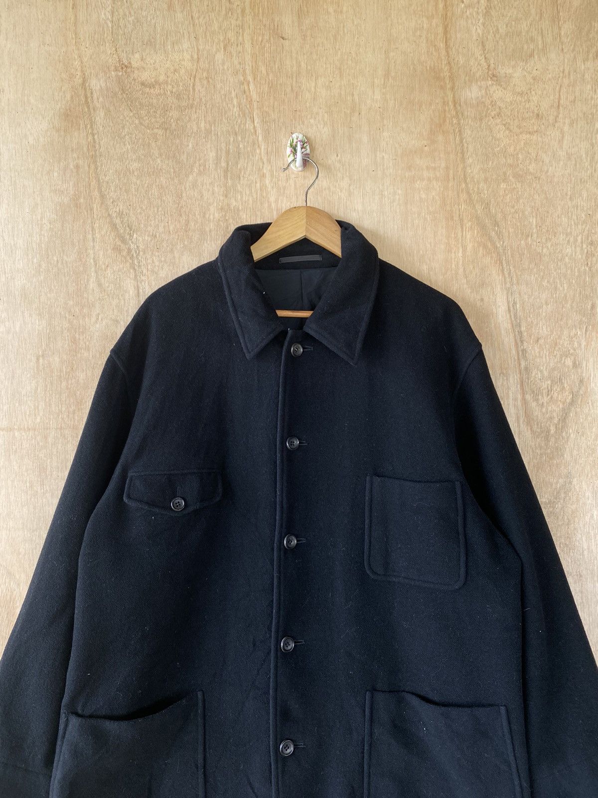 Comme des Garcons × Comme des Garcons Homme × Rei Kawakubo 🔥EPIC🔥COMME DES GARÇONS HOMME WOOL JACKET AD98 Size US M / EU 48-50 / 2 - 7 Thumbnail