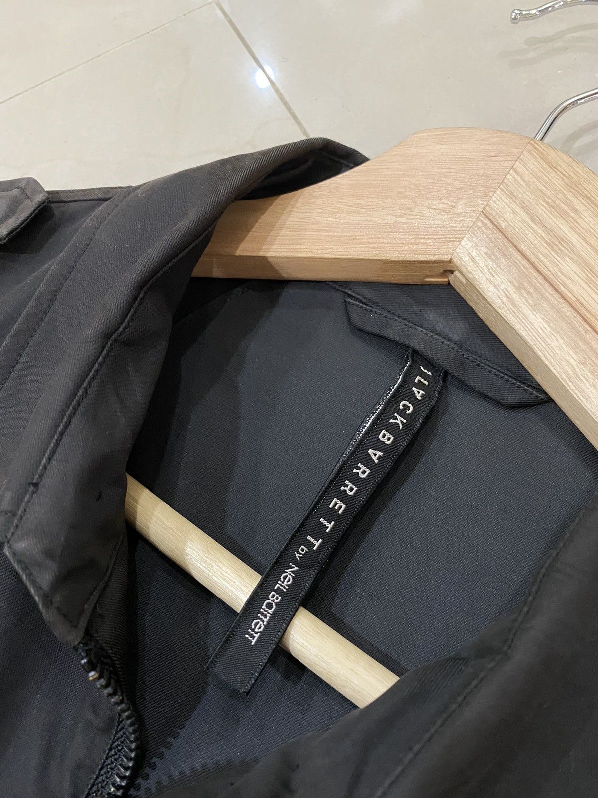 Neil Barrett 🇮🇹 GRAILS‼️BLACK BARRETT BY NEIL BARRETT BIKERS ZIPPER JACKET Size US S / EU 44-46 / 1 - 8 Thumbnail