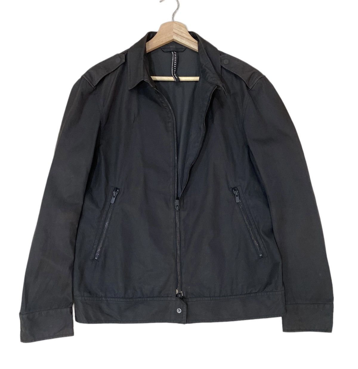 Neil Barrett 🇮🇹 GRAILS‼️BLACK BARRETT BY NEIL BARRETT BIKERS ZIPPER JACKET Size US S / EU 44-46 / 1 - 4 Thumbnail